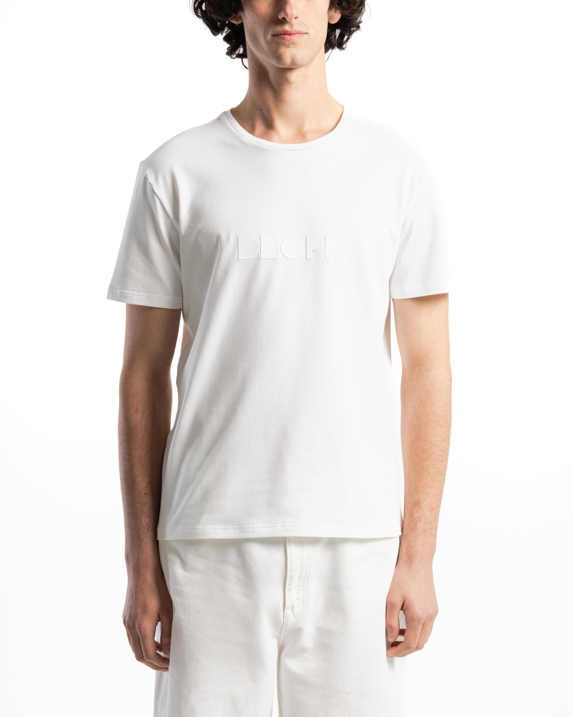 T-shirt Dropp DH Branco