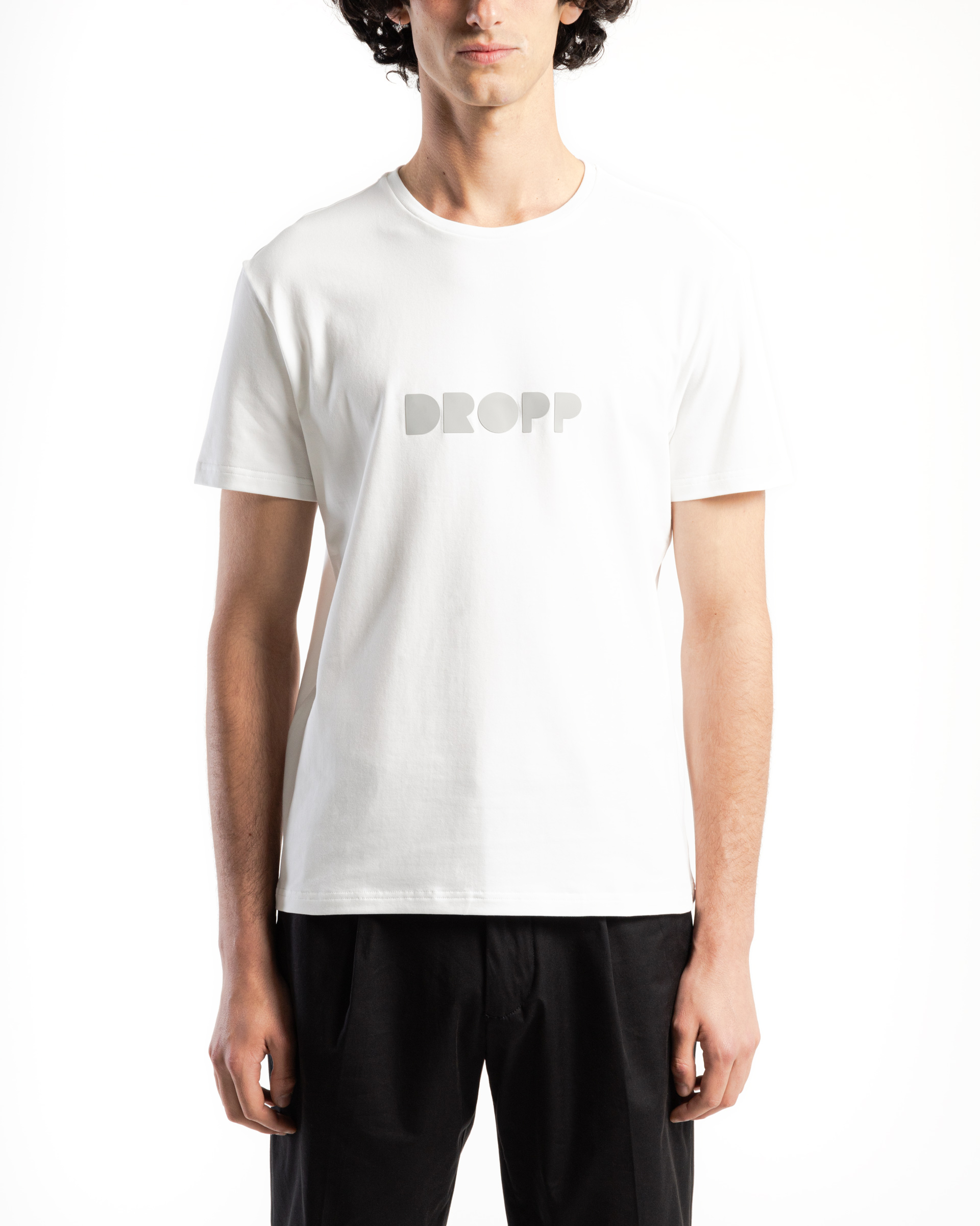 T-shirt Dropp DH Branco