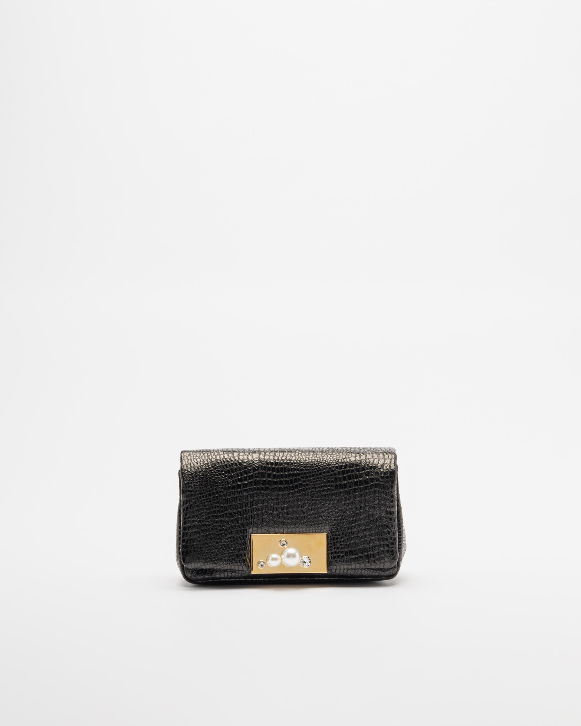 Mala à tiracolo Malloni M24I92436 Preto