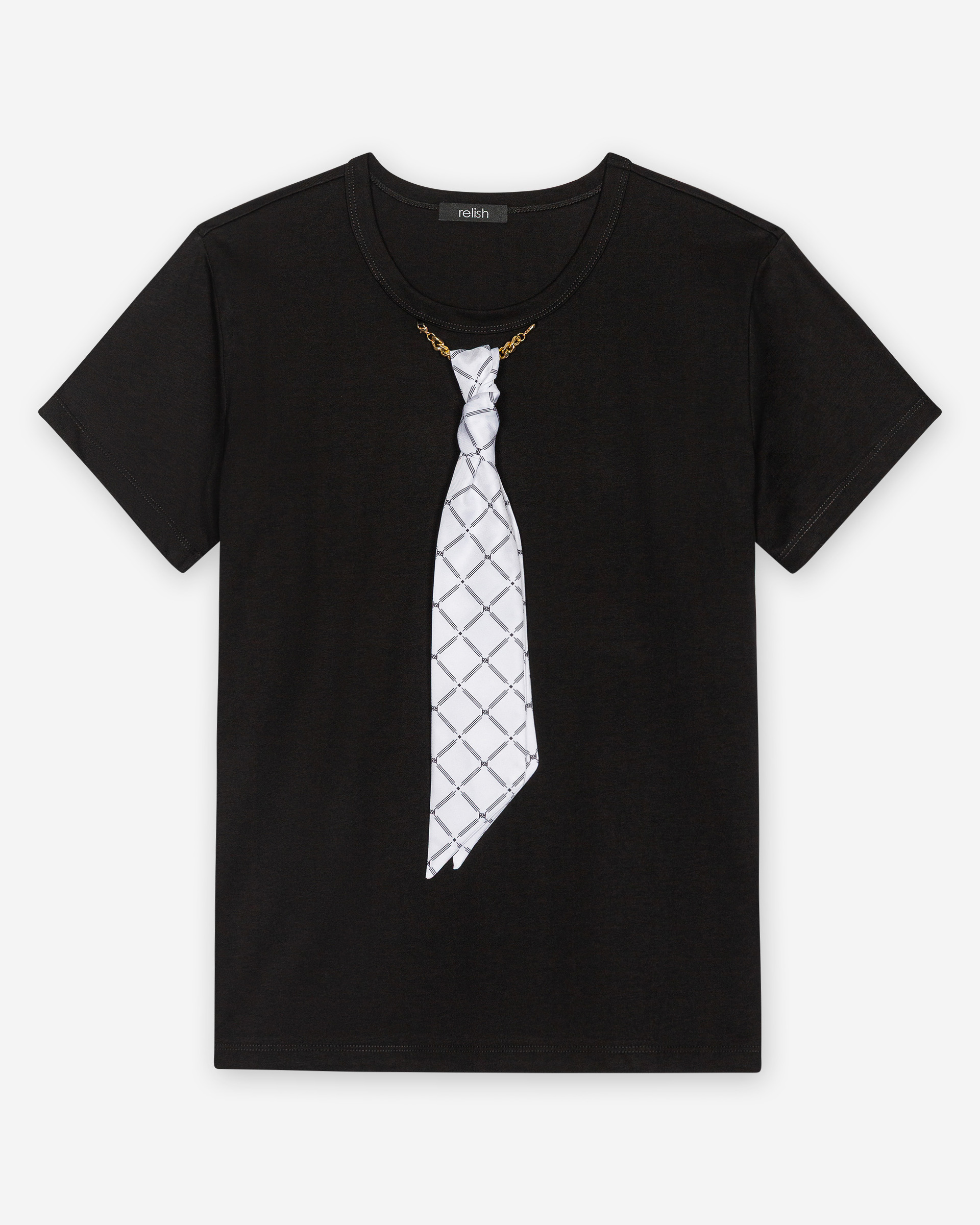 T-shirt Relish Andre Preto