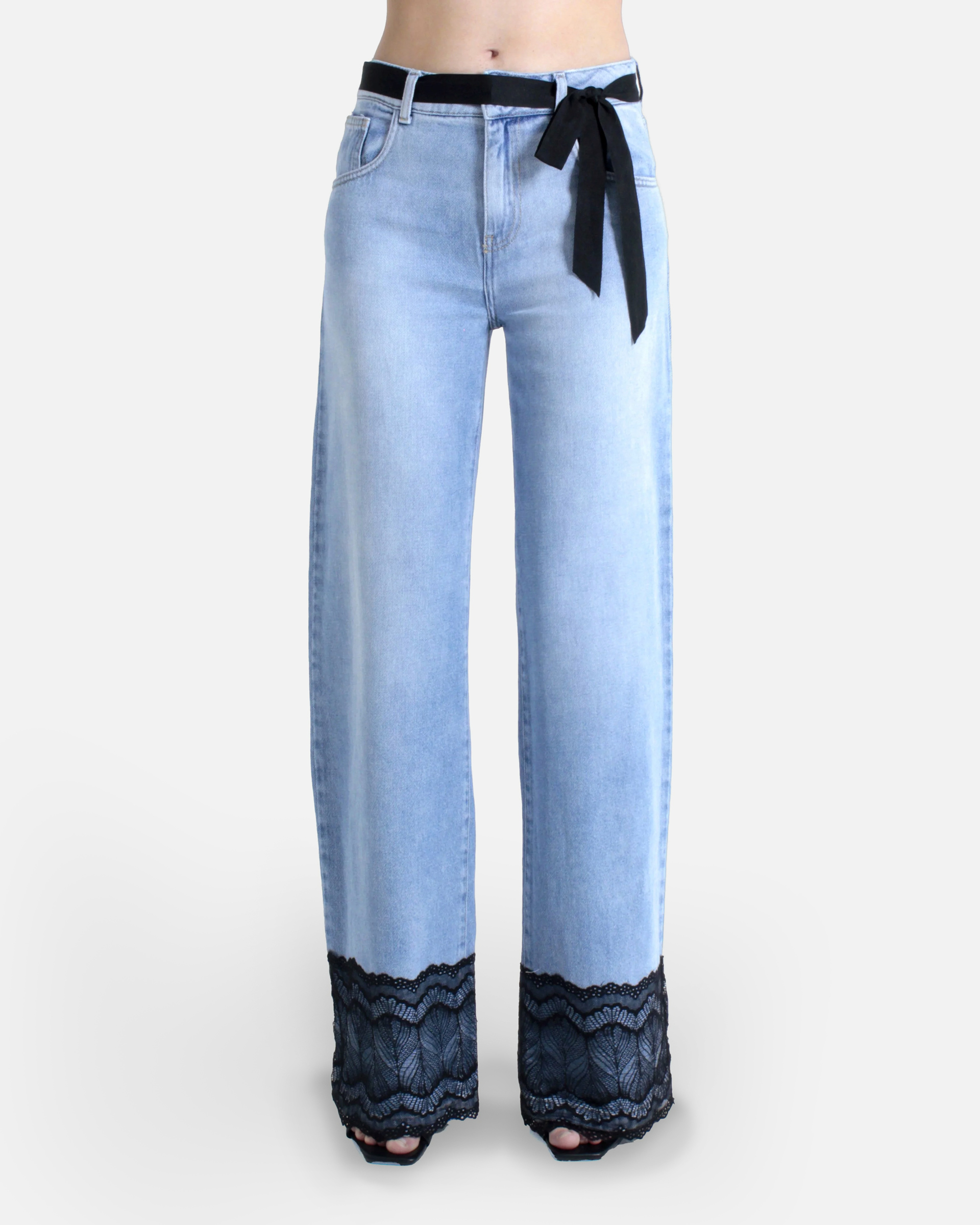 Calças de ganga Relish ELLELONG_27 Azul