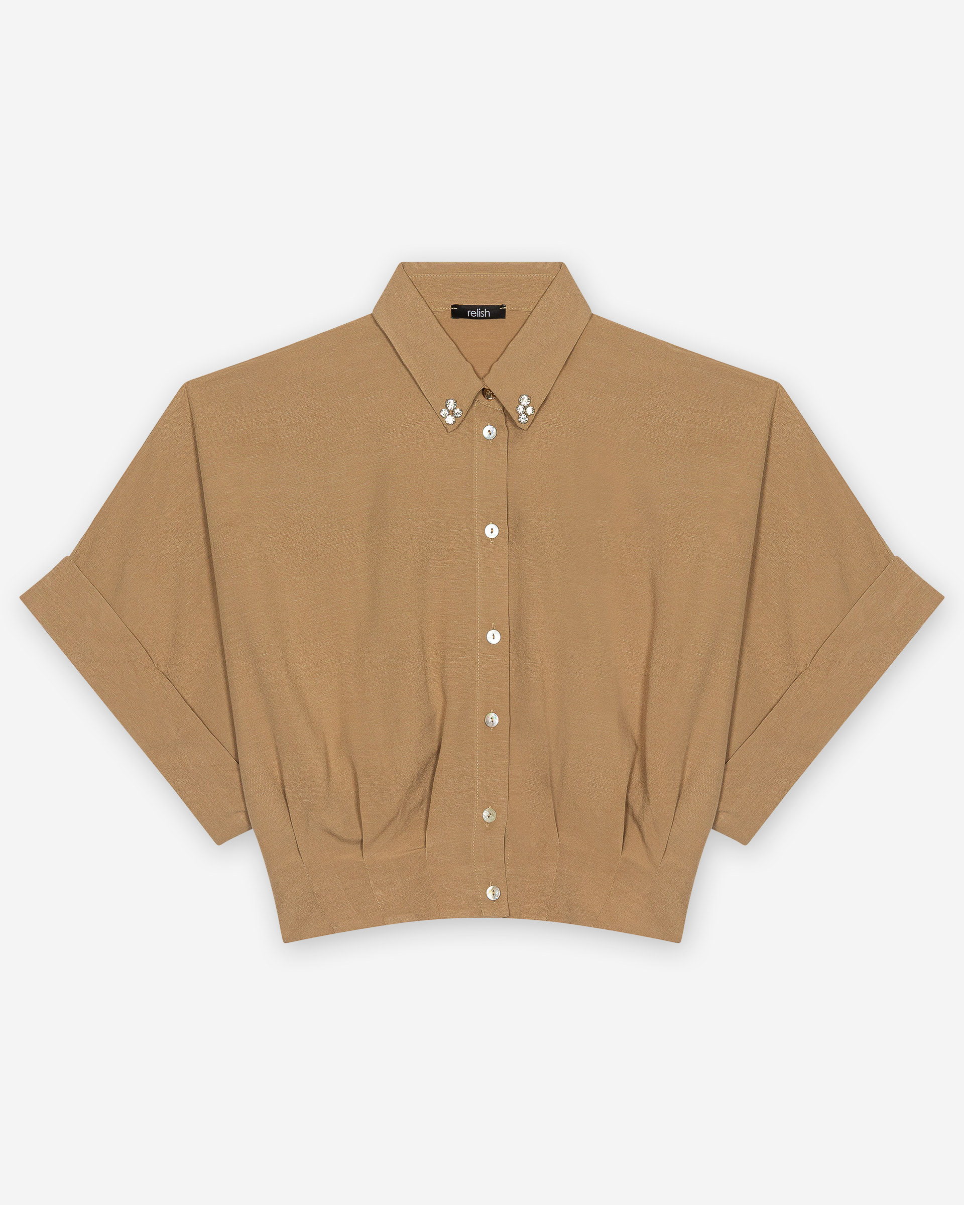 Camisa Relish TRADY Bege
