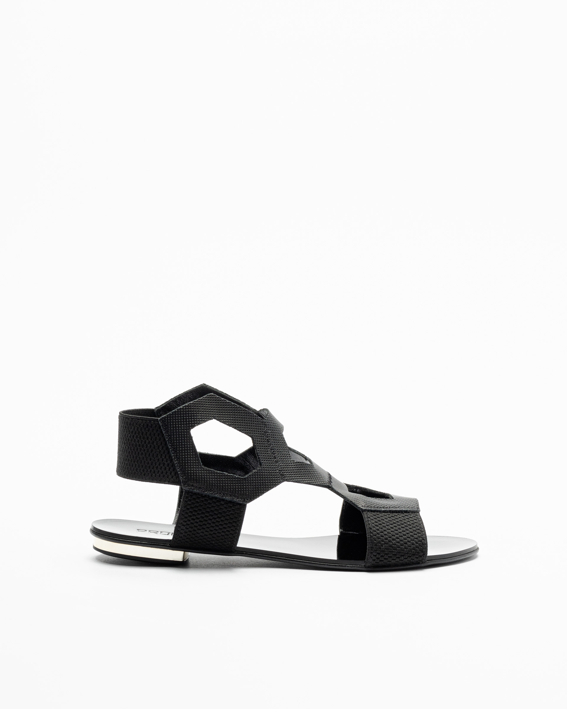 Sandálias rasas PROF 0230-4075 Preto