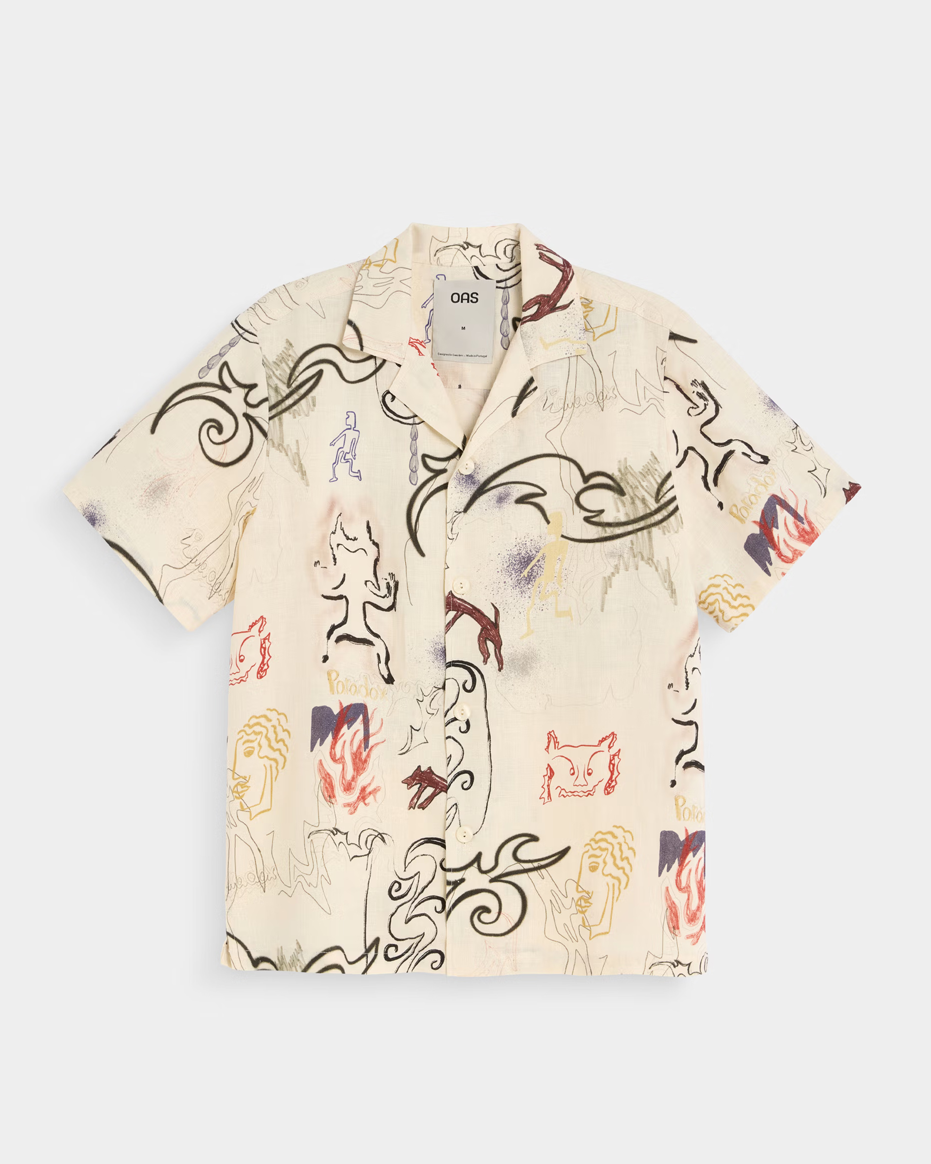 Camisa OAS Paradox Cuba Bege