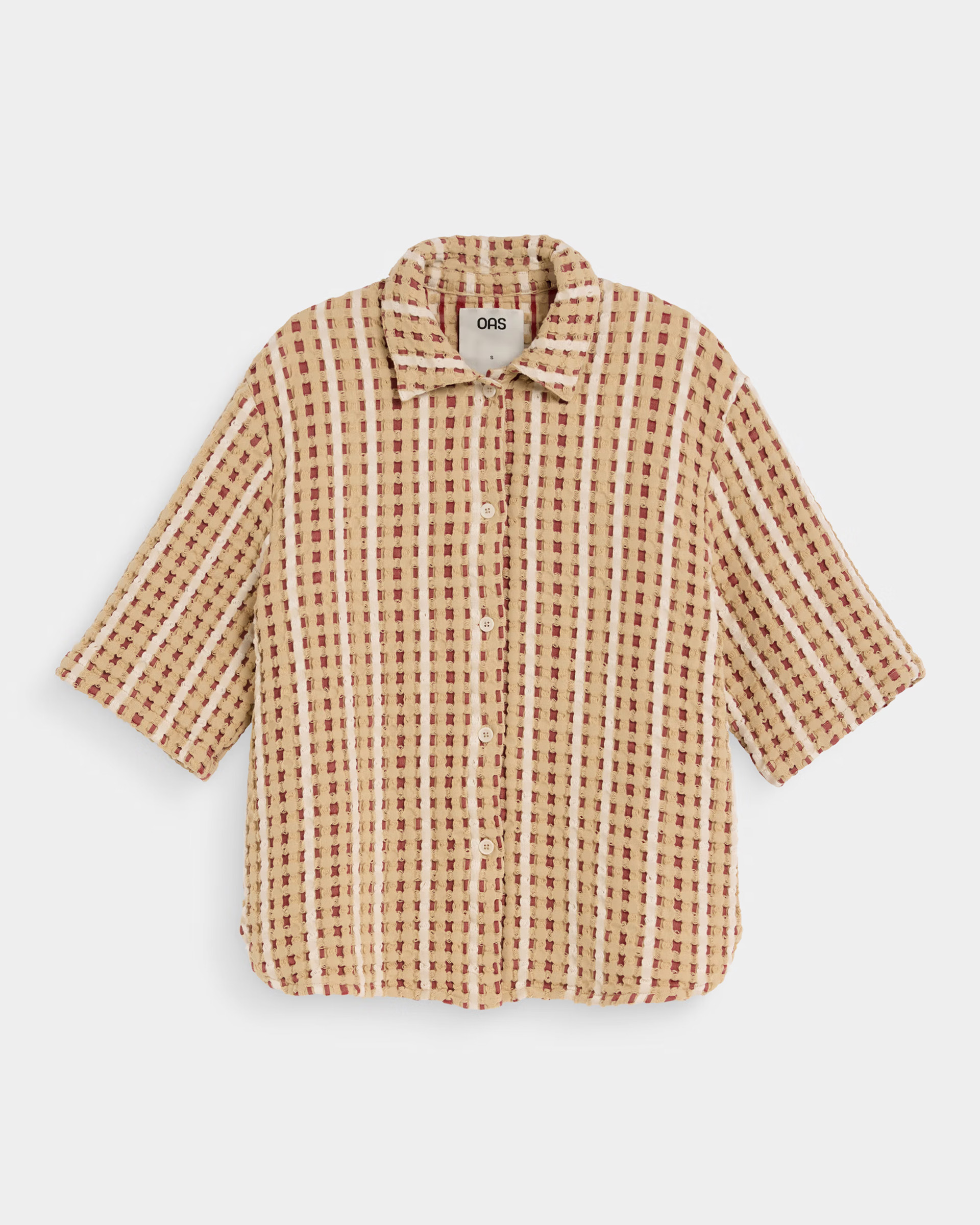 Camisa OAS Lano Vera Bege