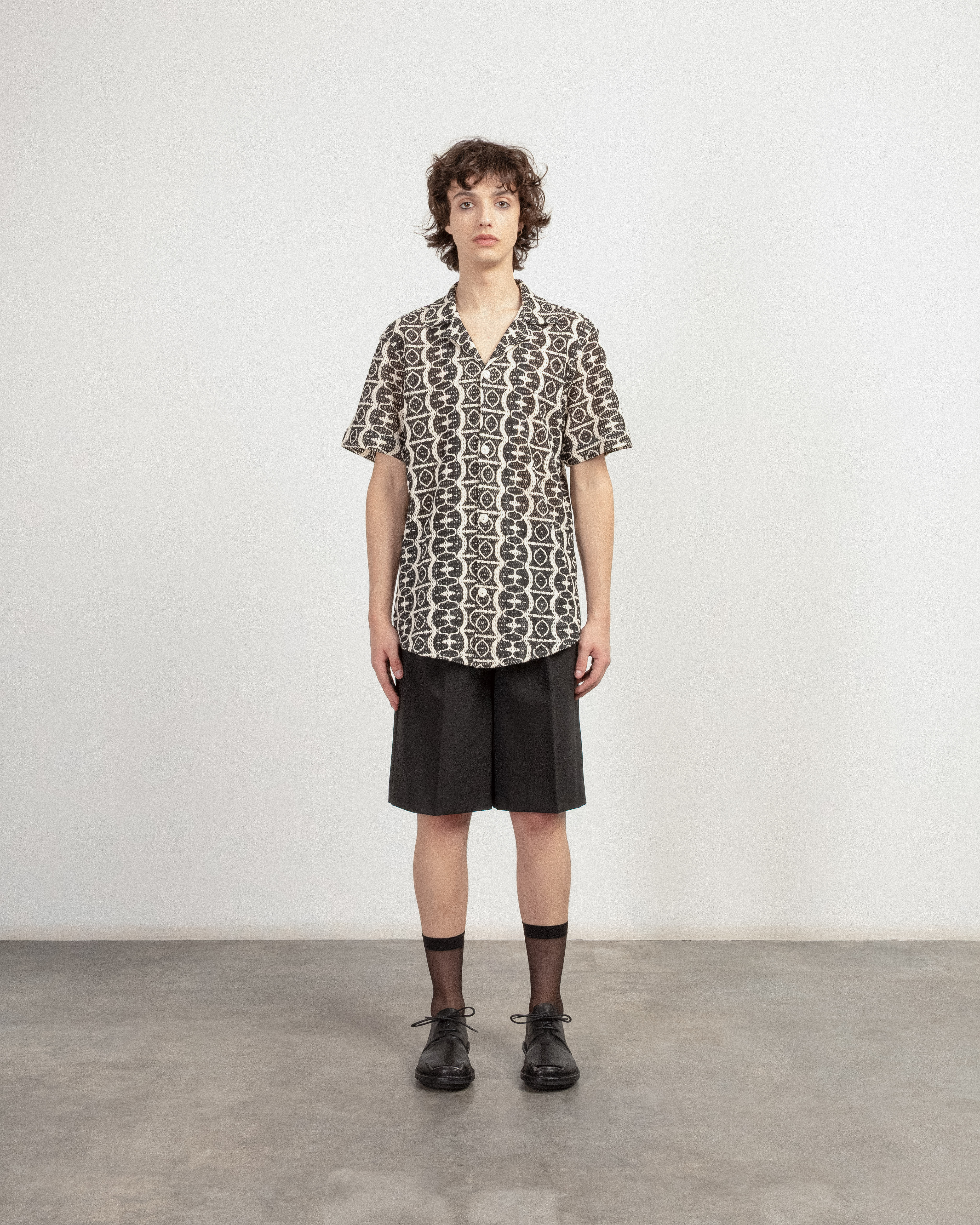 Camisa manga curta OAS Hypnotise Cuba Preto