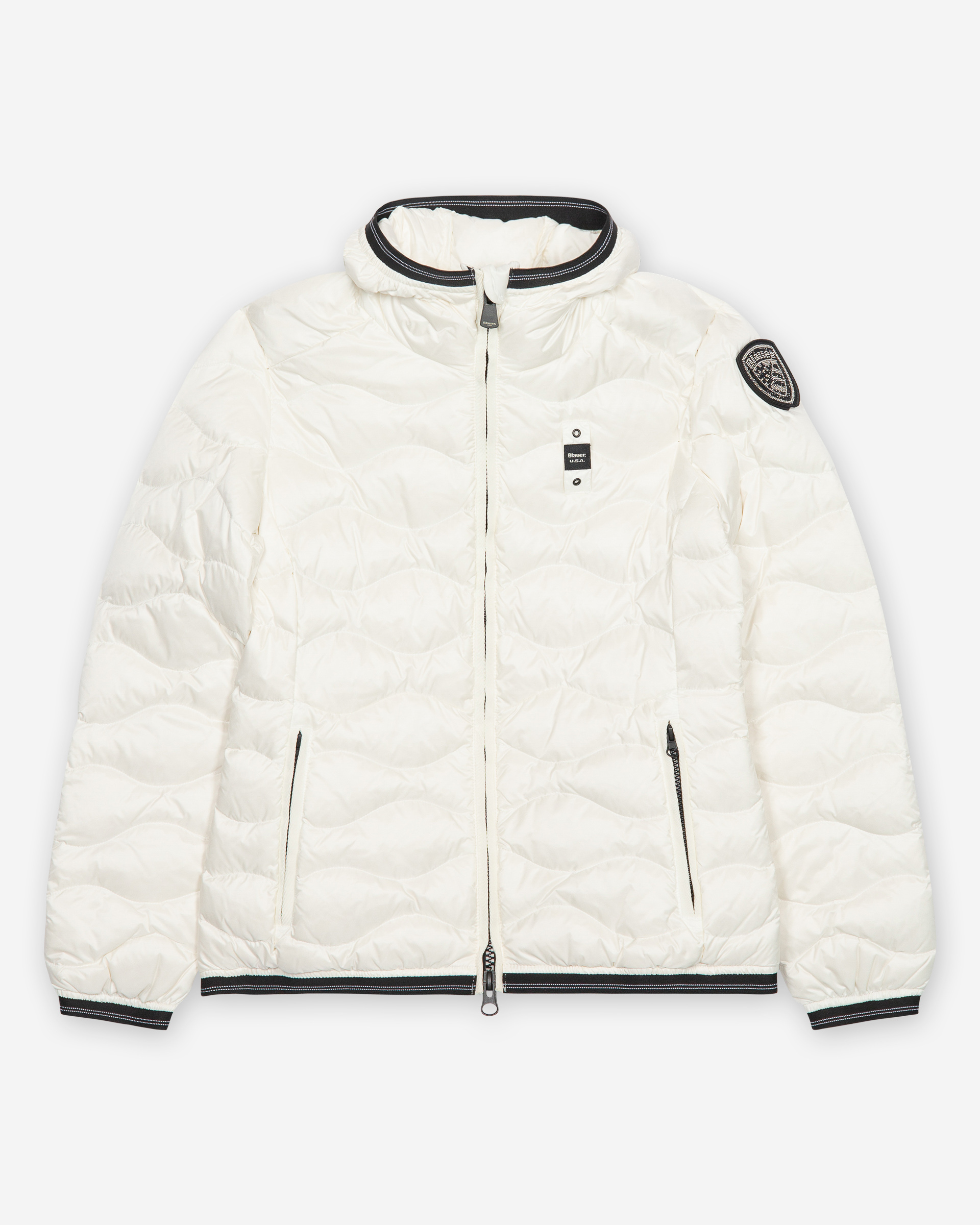 Blusão acolchoado Blauer 25WBLDC03095 Branco
