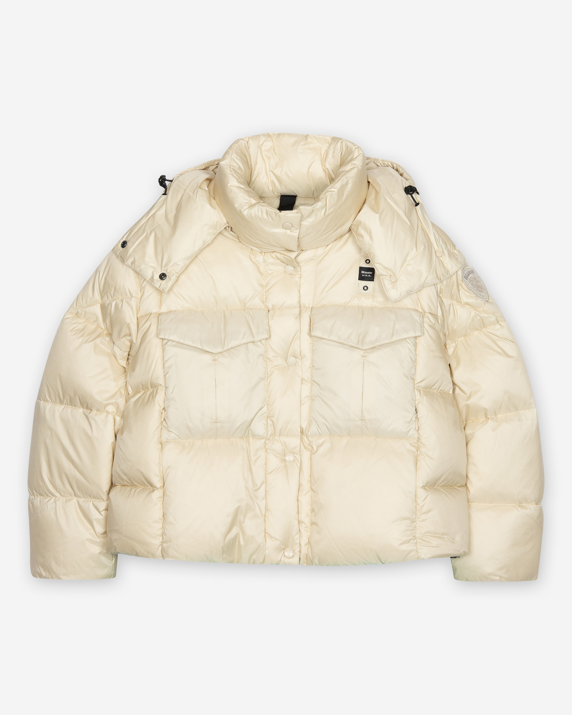 Blusão acolchoado Blauer 25WBLDC03169 Branco