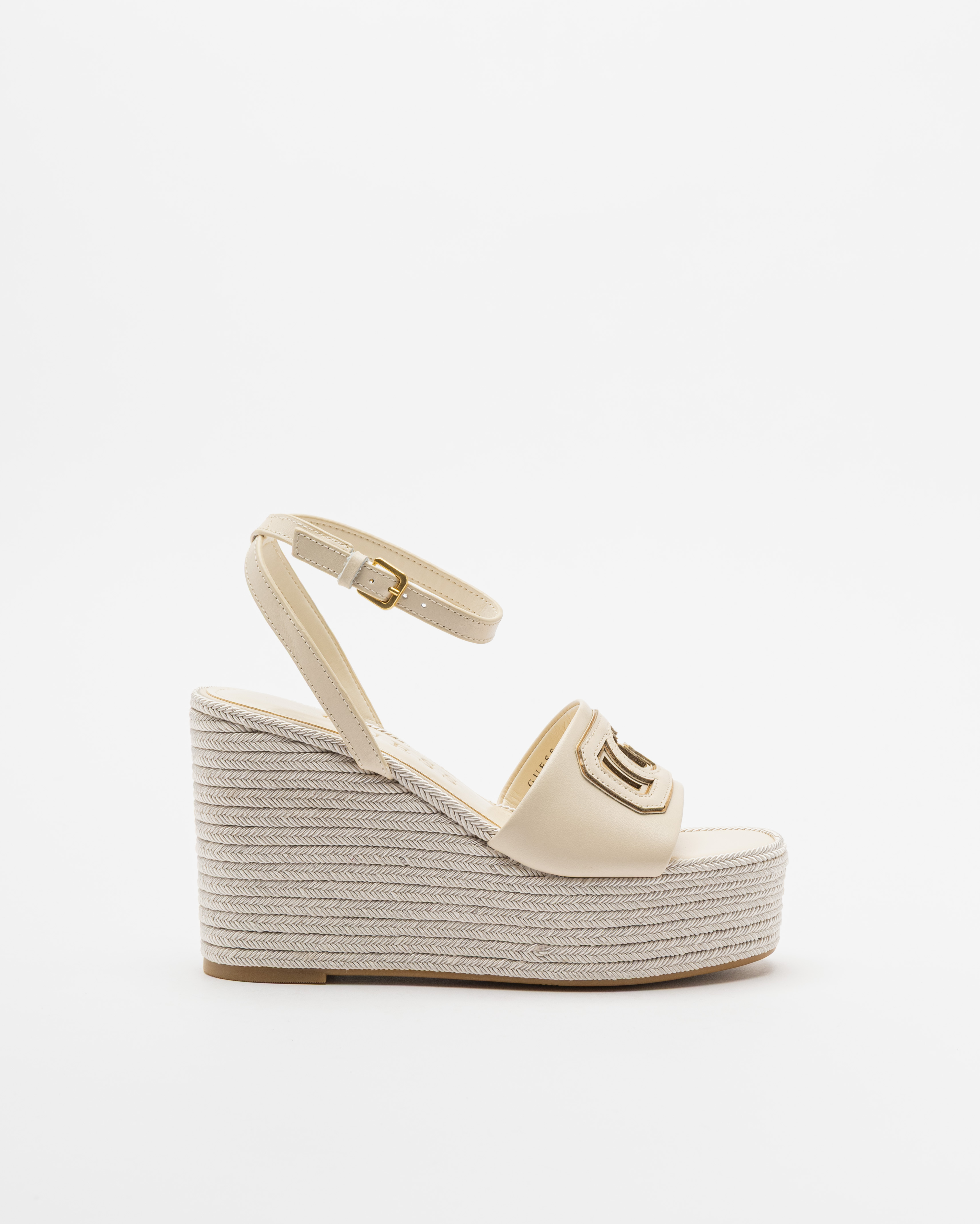 Sandálias de cunha Guess FLJTAN Branco