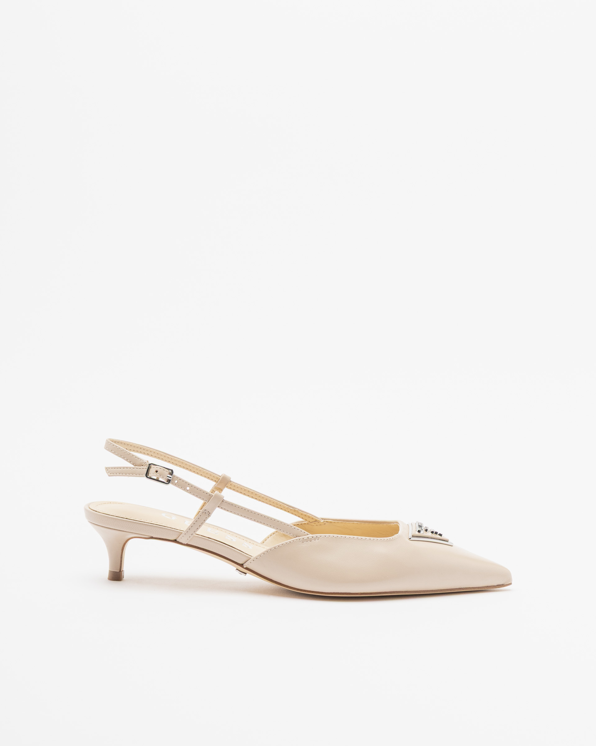 Sapato aberto atrás Guess Jesson Taupe