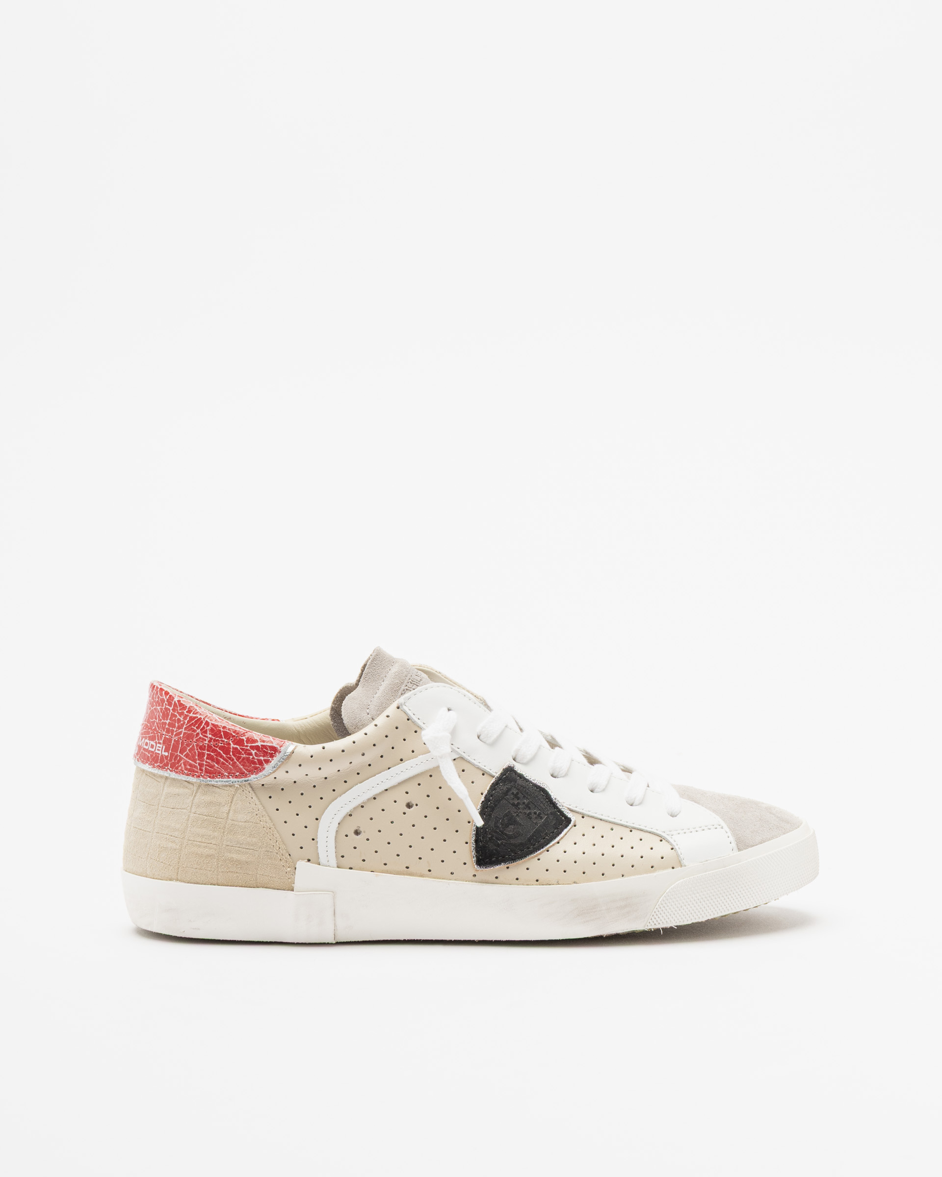 Sapatilhas Philippe Model PRSX LOW MAN Bege