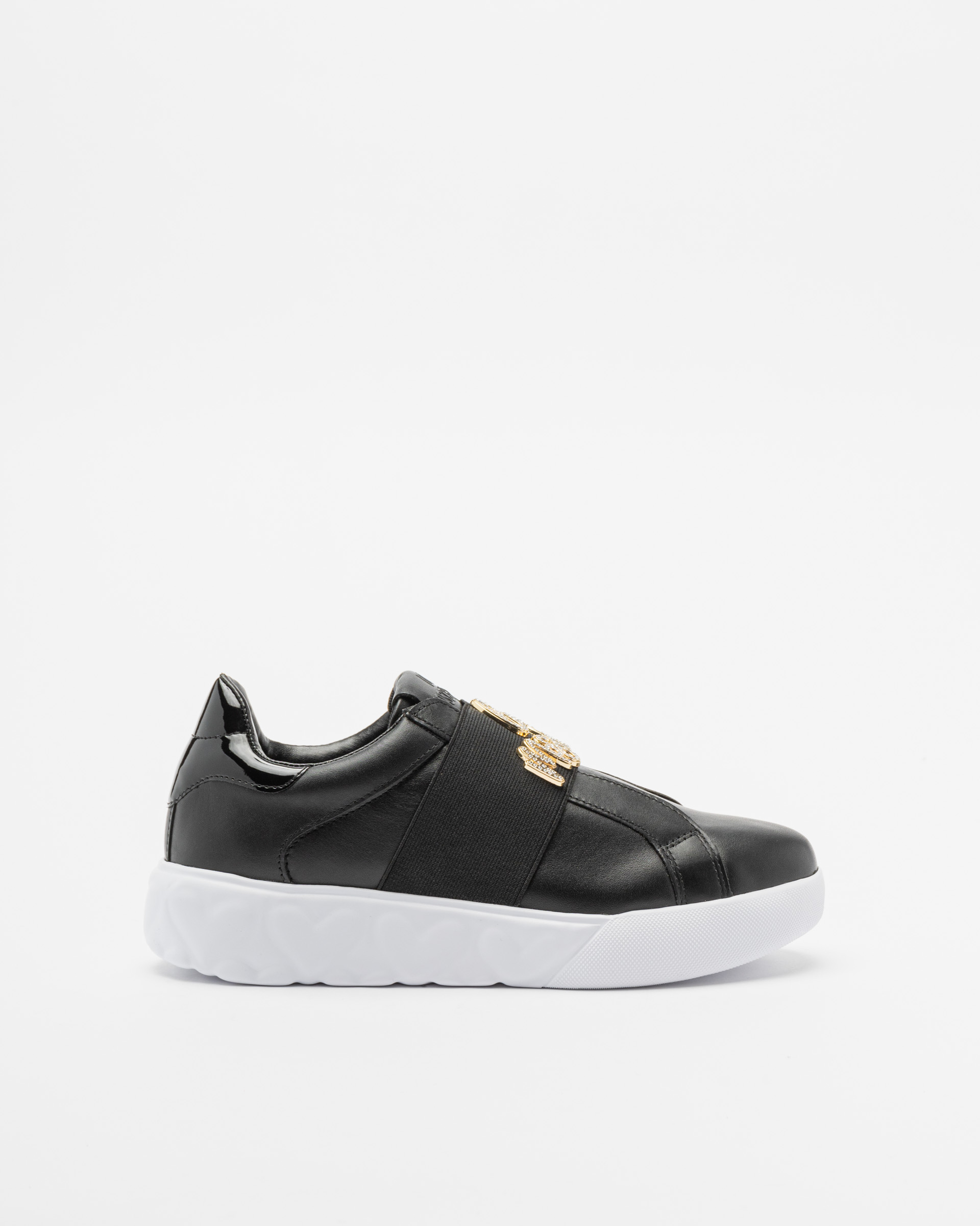 Sapatilhas Slip-On Love Moschino JA15064G1M Preto
