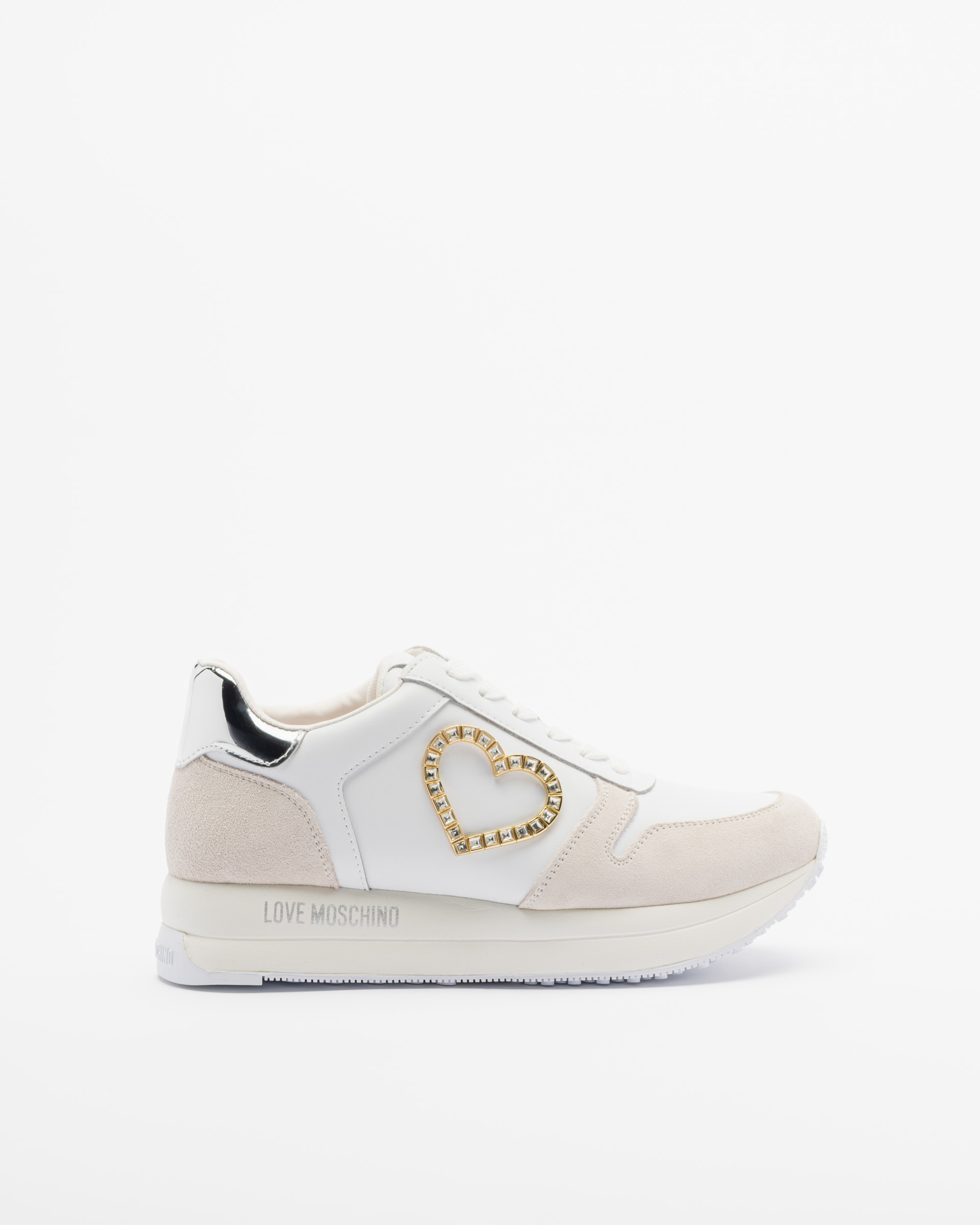 Sapatilhas de plataforma Love Moschino JA15094G1M Branco