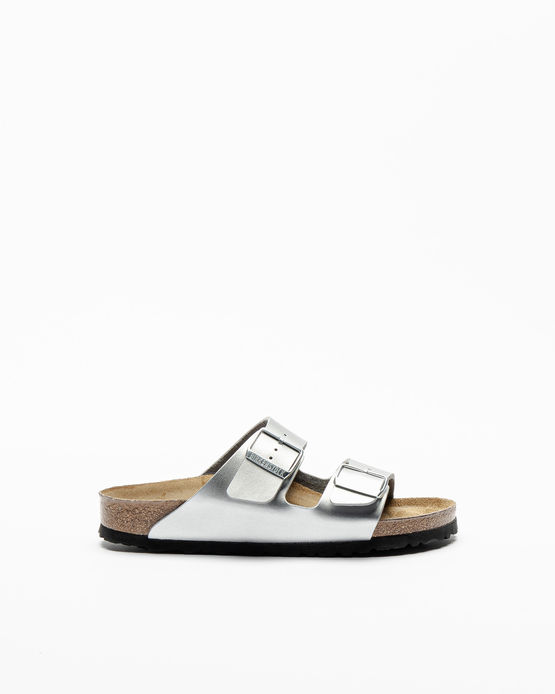 Sandálias Birkenstock Arizona BS Prateado