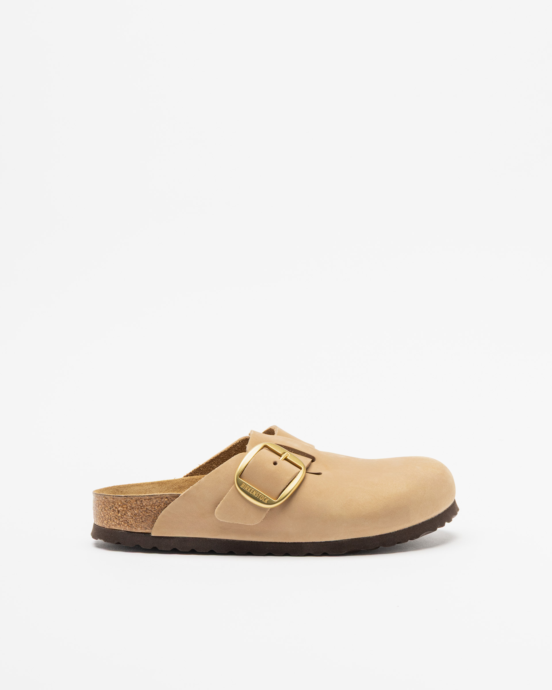 Socas Birkenstock Boston Big Buckle Bege