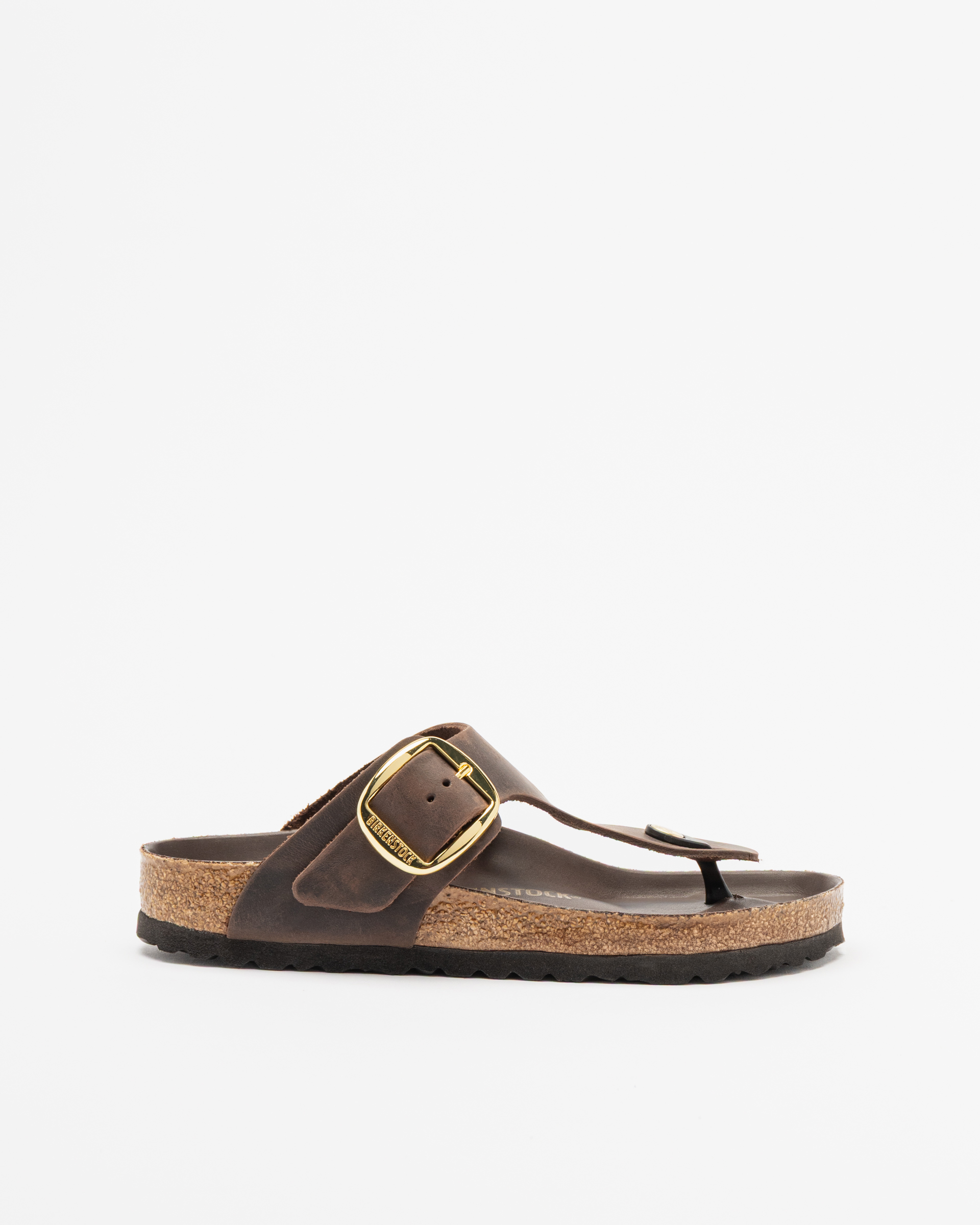 Sandálias Birkenstock Gizeh Big Buckle Castanho