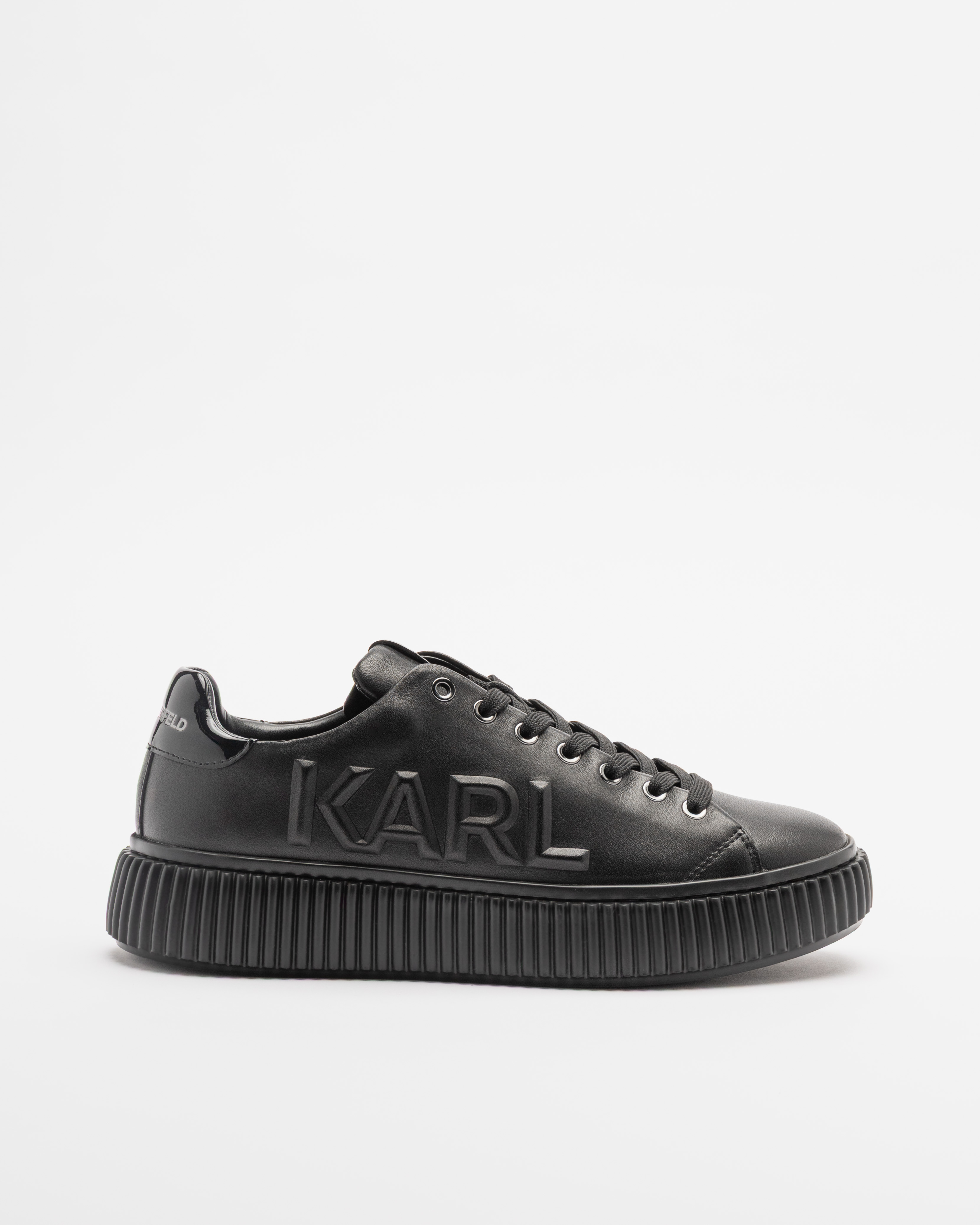Sapatilhas Karl Lagerfeld Kaprika Geometrikarl Logo Preto