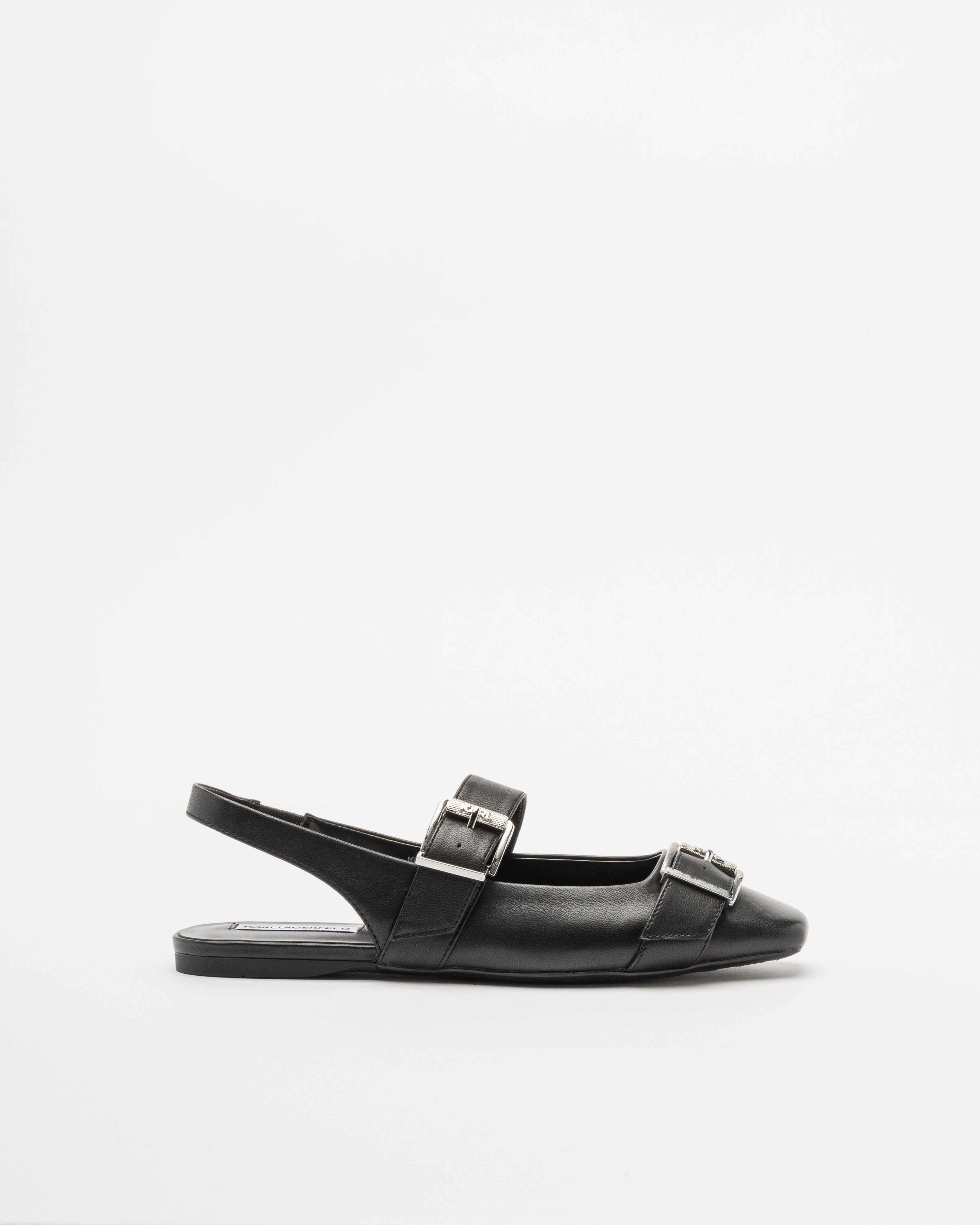 Sapato aberto atrás Karl Lagerfeld KL40186A Preto