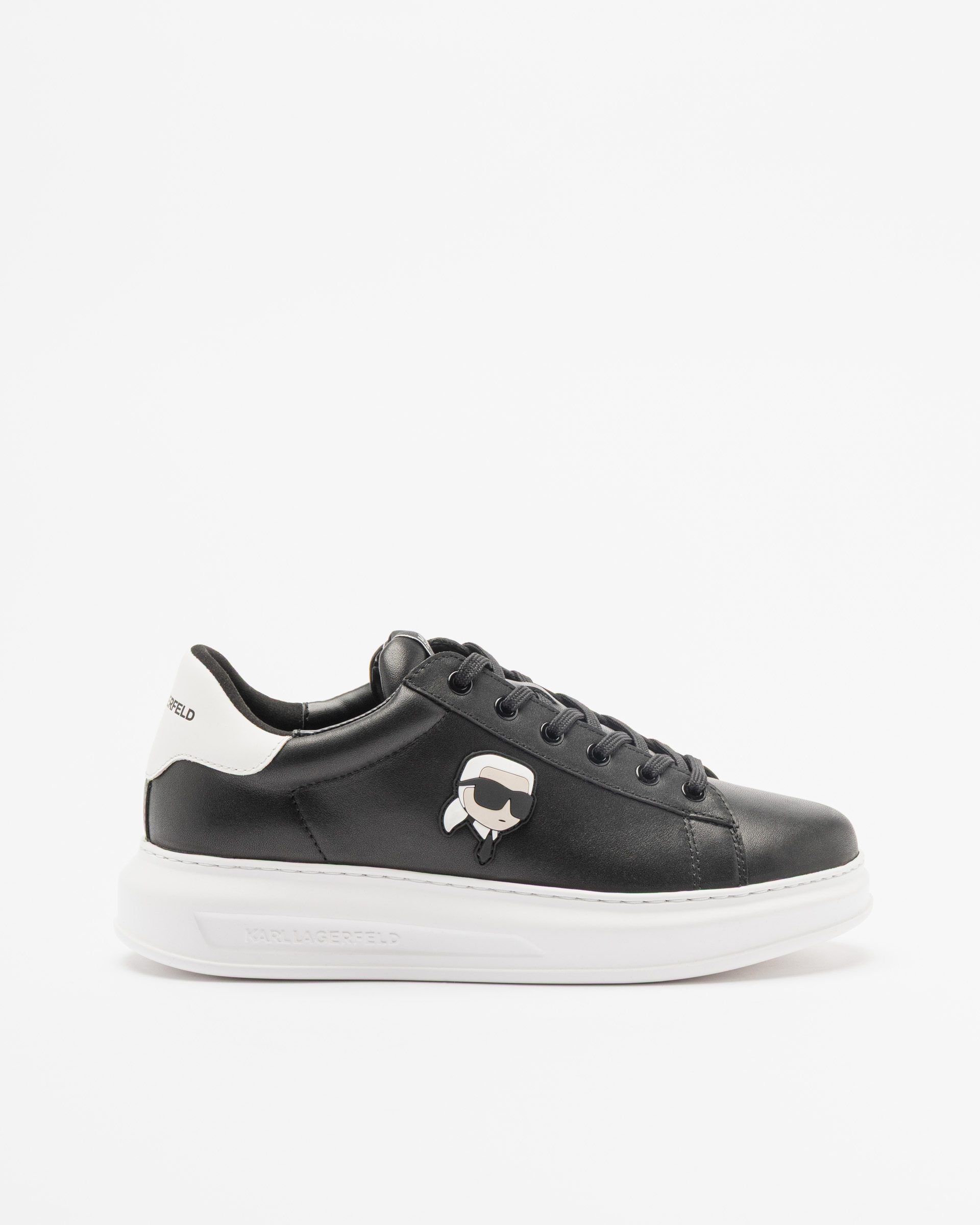 Sapatilhas Karl Lagerfeld Kapri Mens Karl NFT Lo Lace Preto