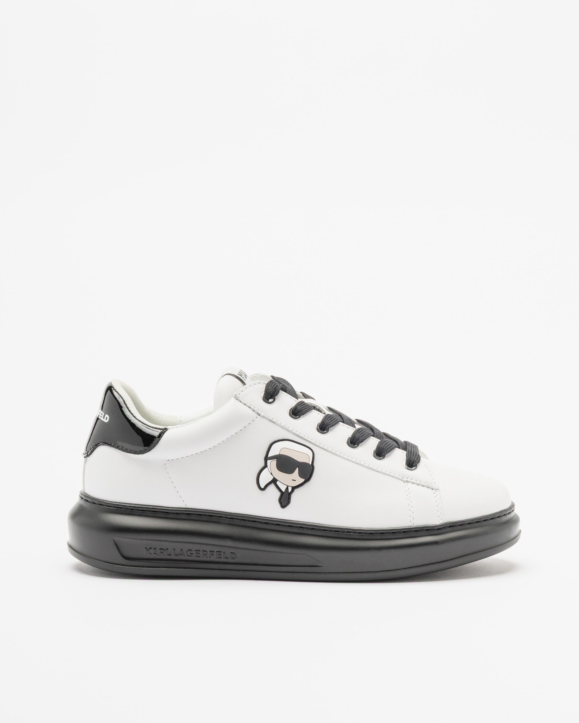 Sapatilhas Karl Lagerfeld Kapri Mens Karl NFT Lo Lace Branco