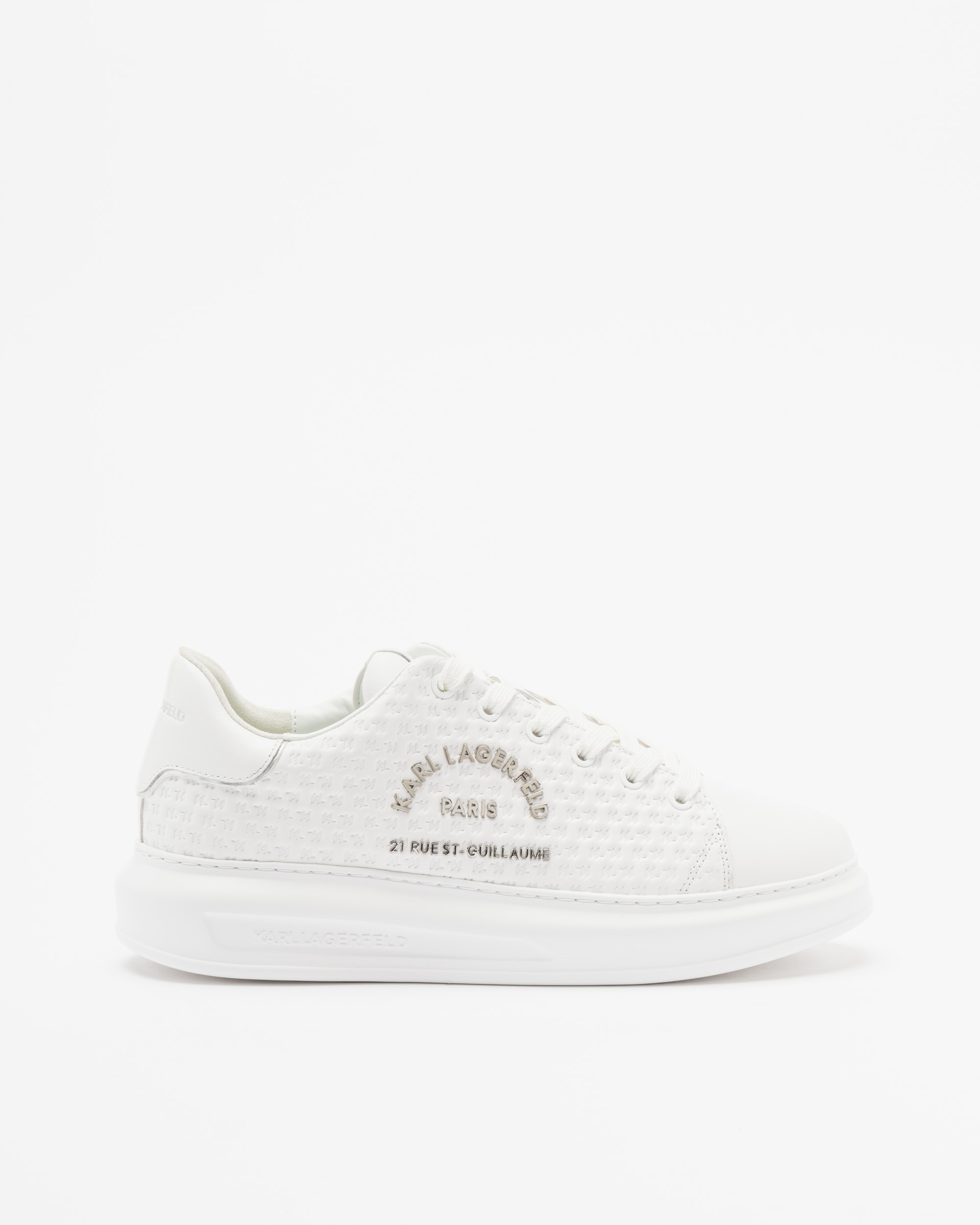 Sapatilhas Karl Lagerfeld Kapri KL Monogram Branco