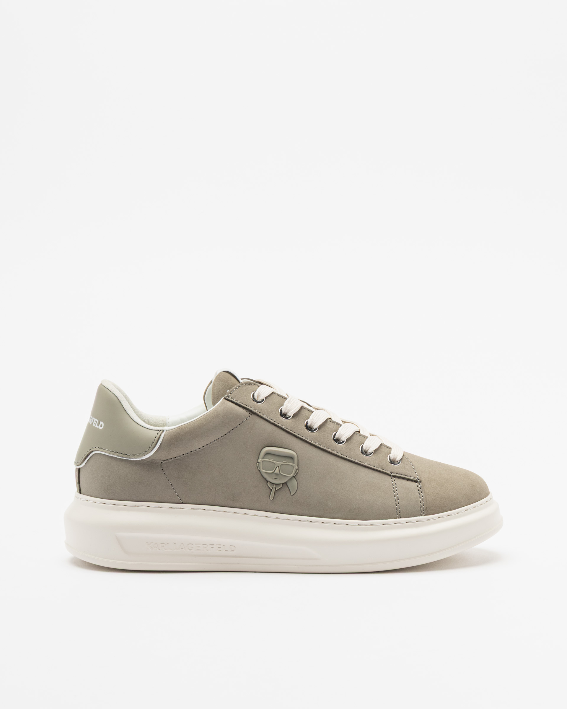 Sapatilhas Karl Lagerfeld Kapri Mens NFT Relief Lo Verde