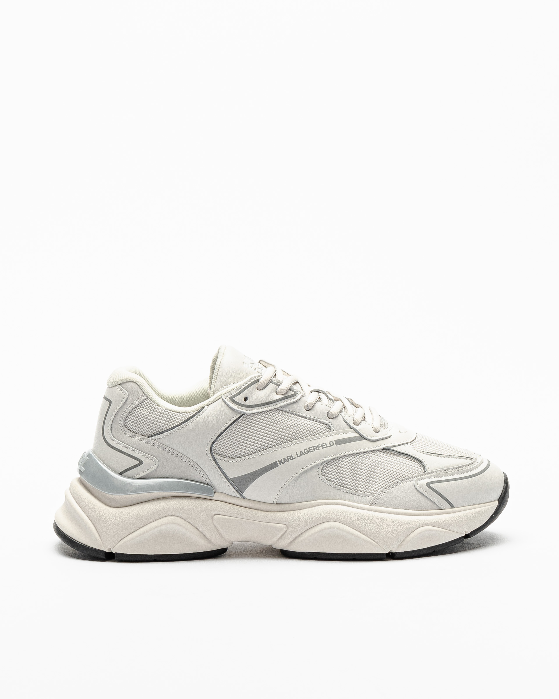 Sapatilhas Karl Lagerfeld KOMET Mesh Mix Lo Runner Branco