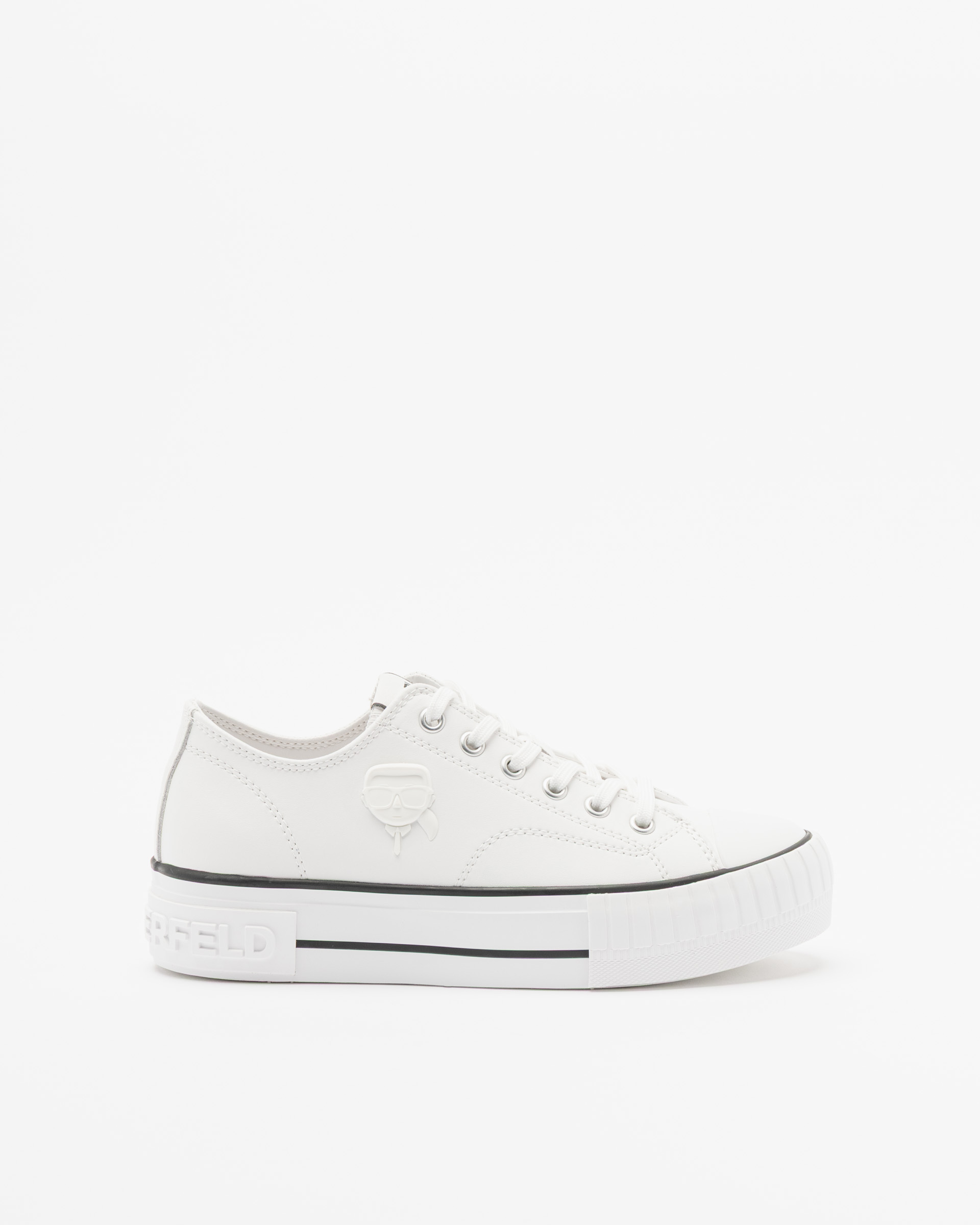Sapatilhas de plataforma Karl Lagerfeld Kampus Max Nft Branco