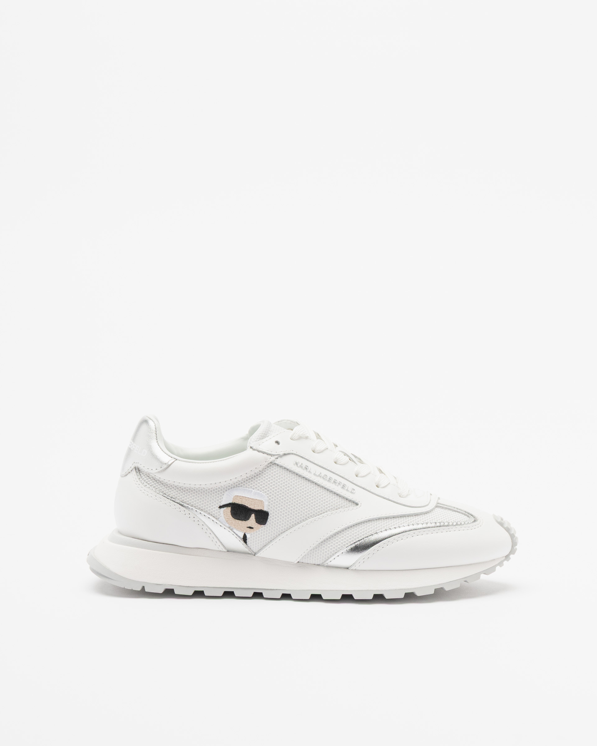 Sapatilhas Karl Lagerfeld Kairo NFT Peep Lo Branco
