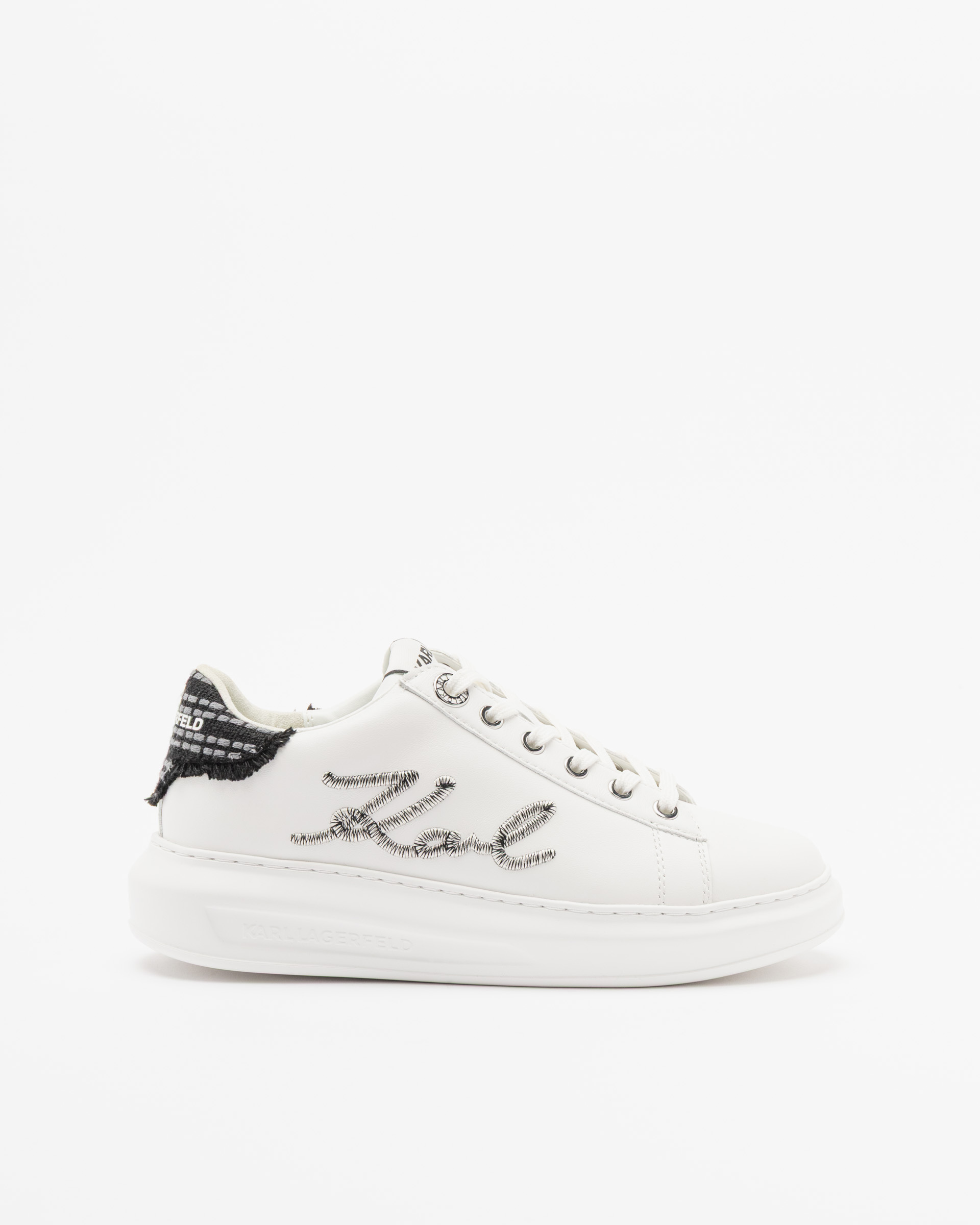 Sapatilhas Karl Lagerfeld Kapri Boucle Signia Branco