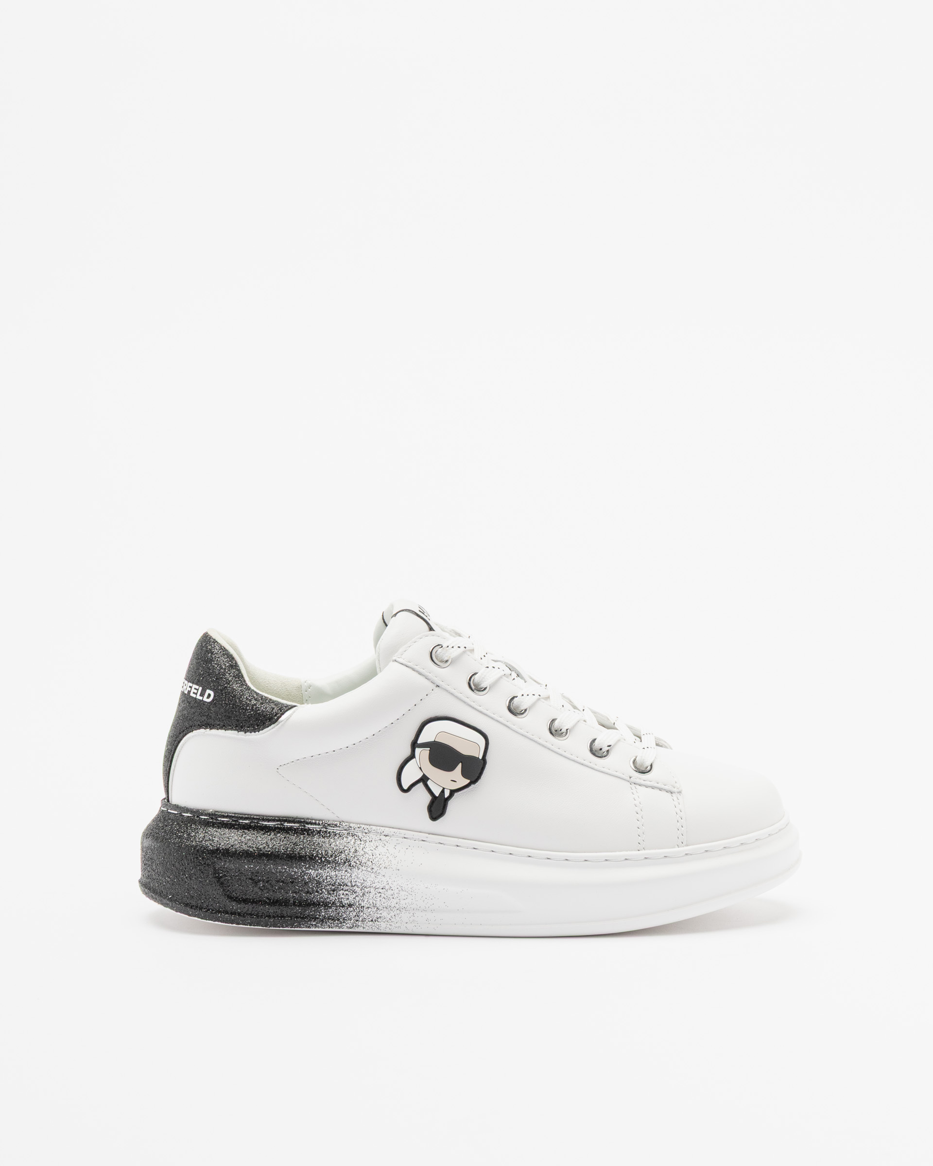 Sapatilhas brancas Karl Lagerfeld Kapri Ombre NFT Branco
