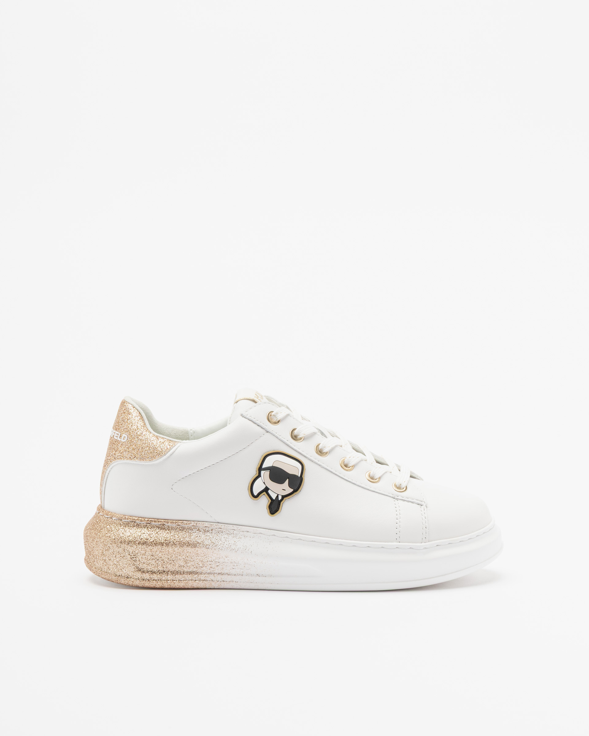 Sapatilhas brancas Karl Lagerfeld Kapri Ombre NFT Branco