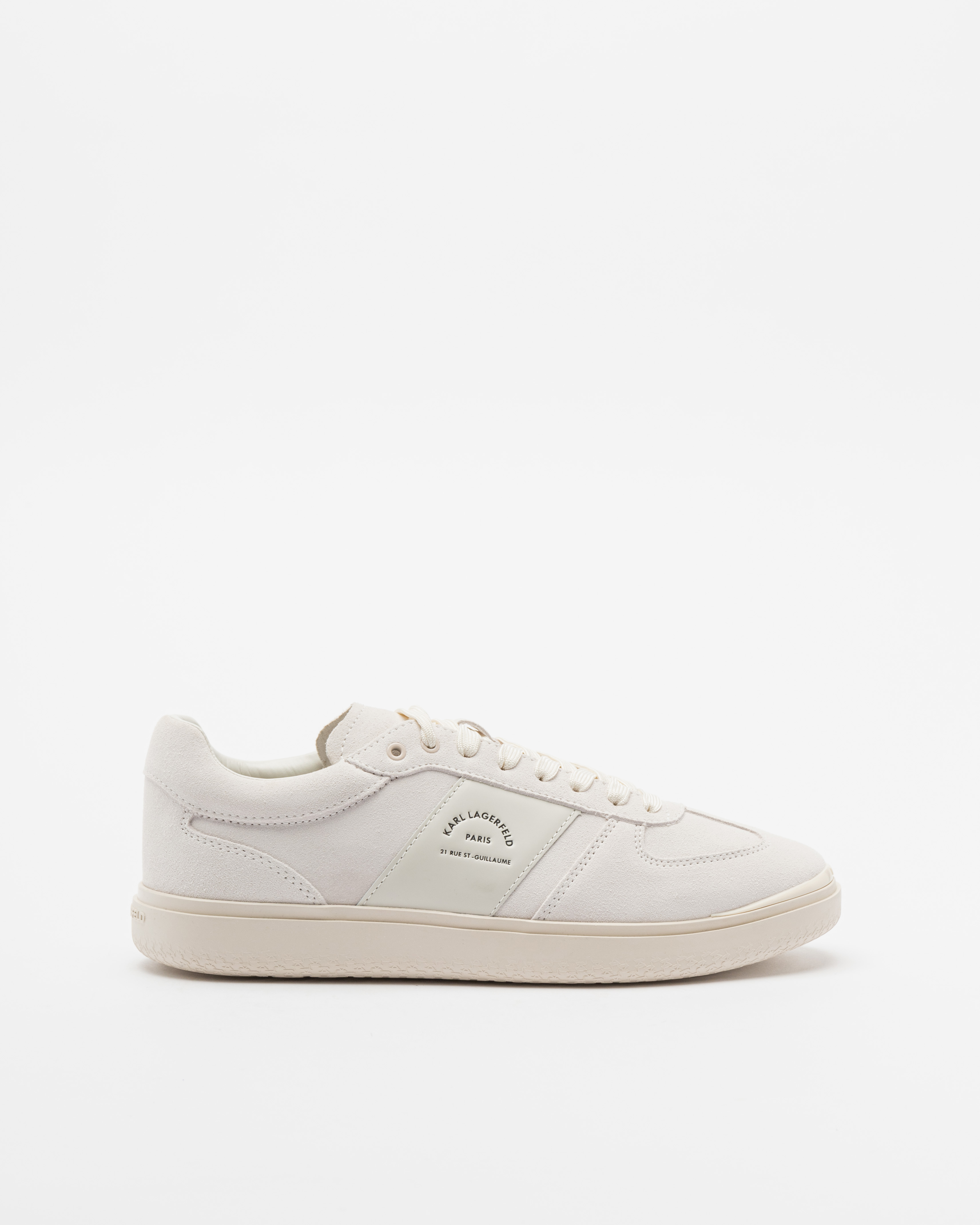 Sapatilhas brancas Karl Lagerfeld Atlas Maison Band Branco
