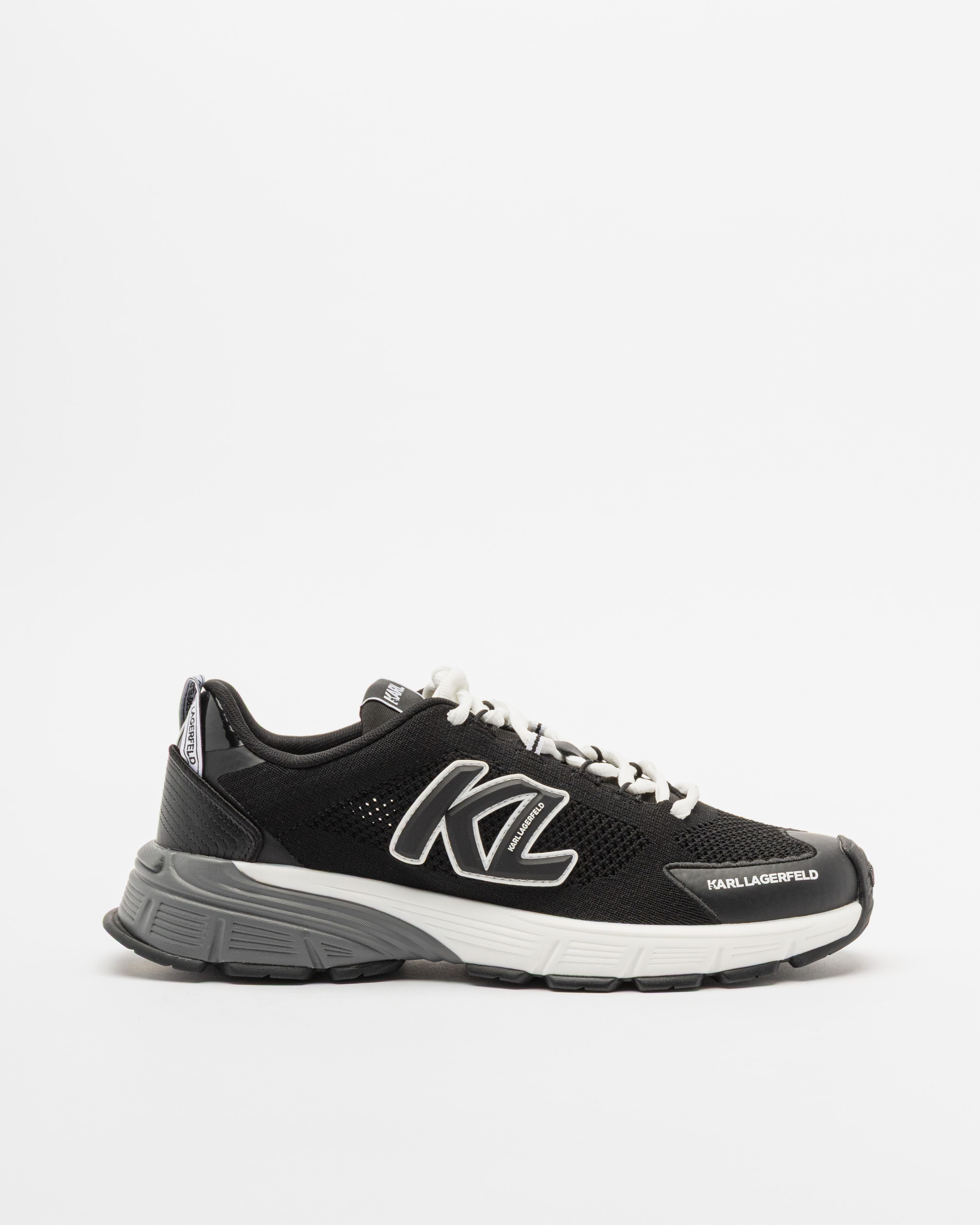 Sapatilhas Karl Lagerfeld Orion Sidetrim Knit Preto