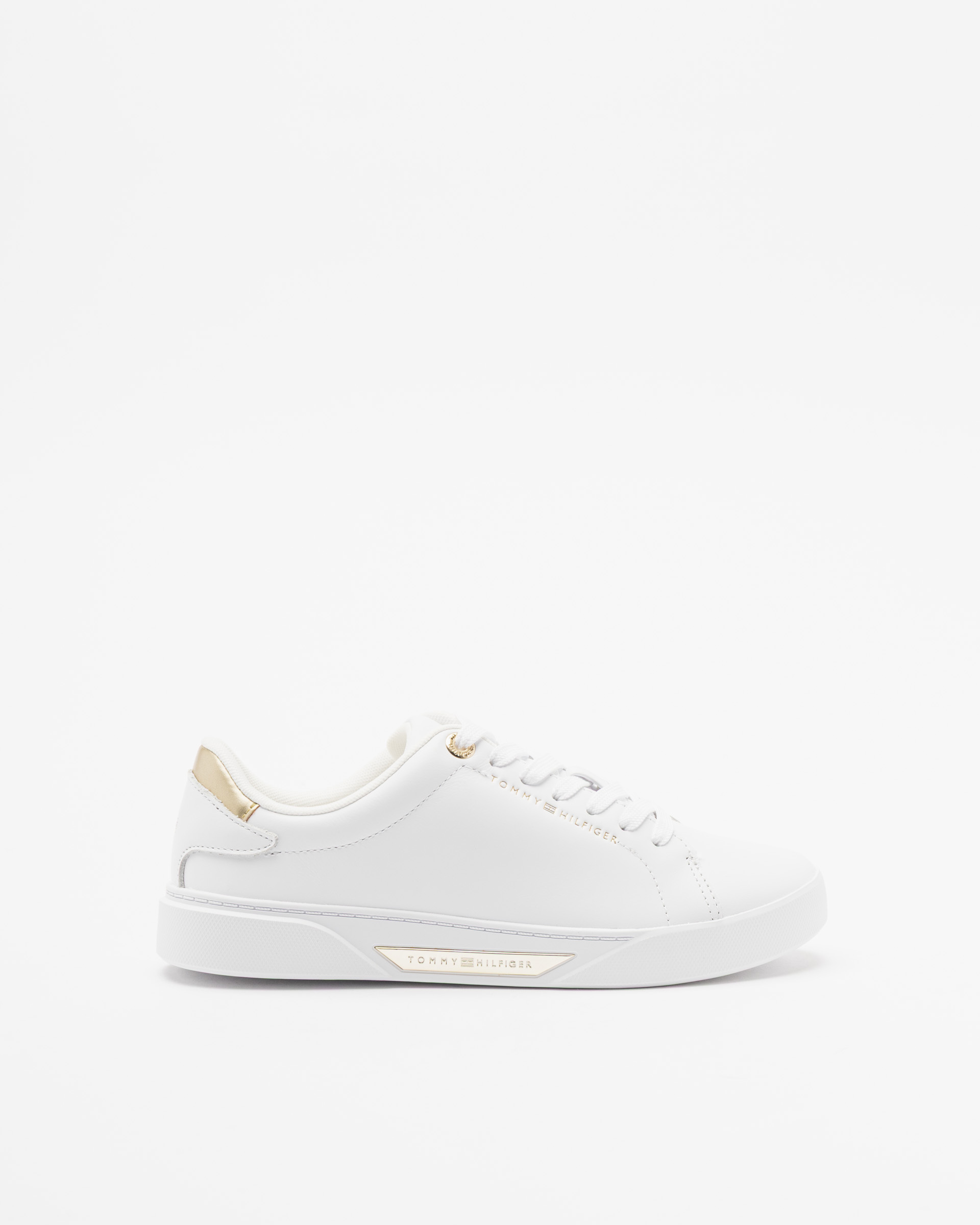 Sapatilhas brancas Tommy Hilfiger Essential Chic Court Branco