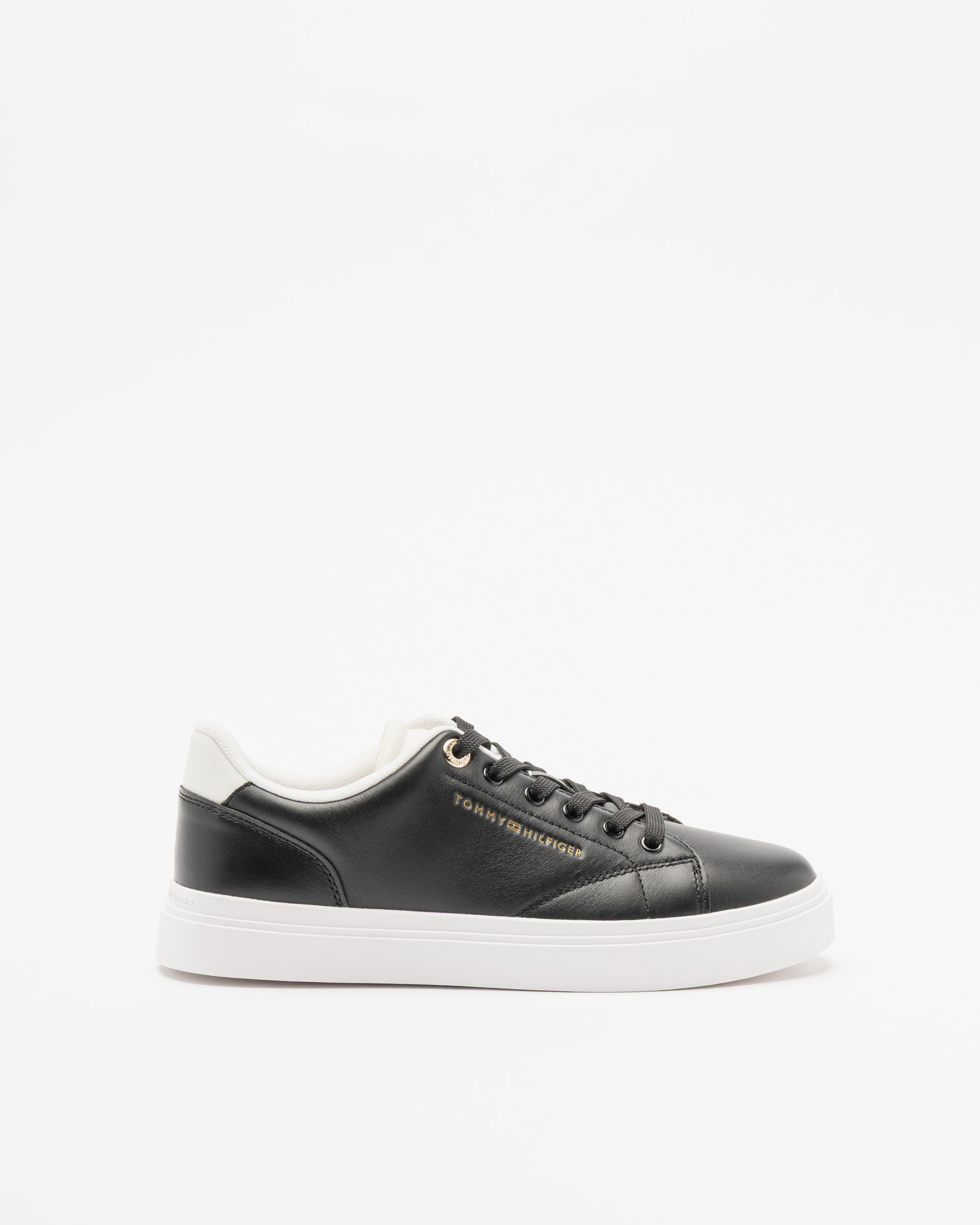 Sapatilhas Tommy Hilfiger Cupsole Leather Preto
