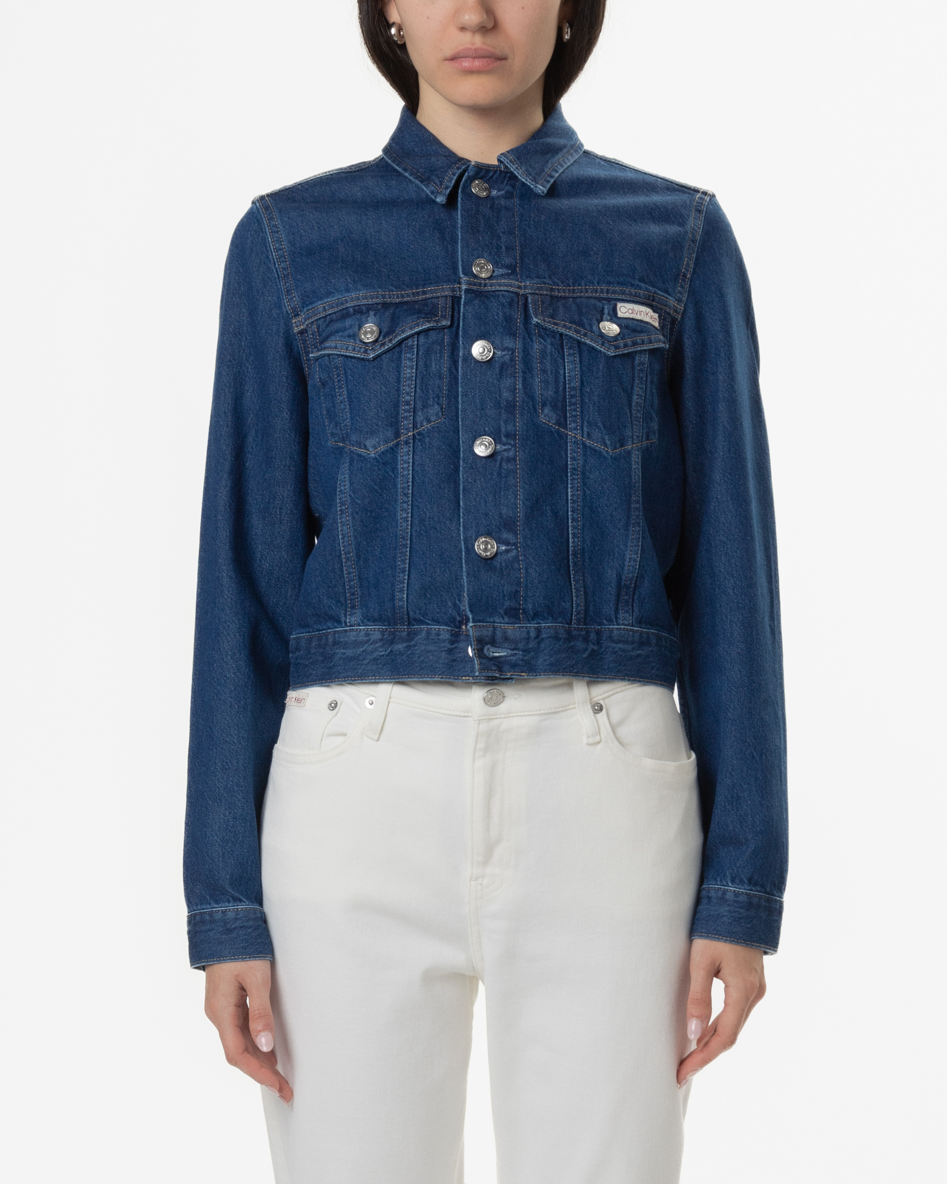 Casaco de ganga Calvin Klein Jeans J20J225183 Azul