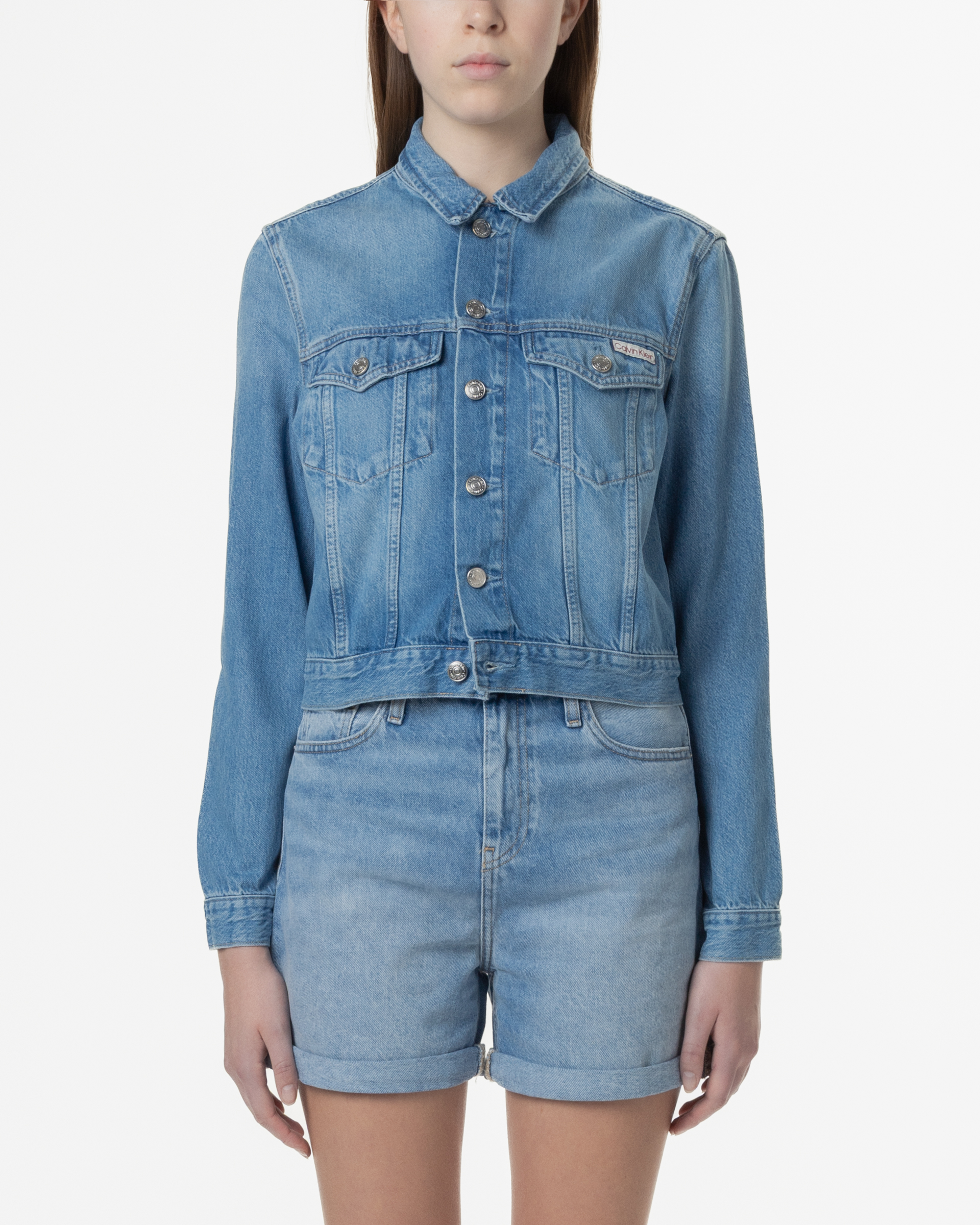 Casaco de ganga Calvin Klein Jeans J20J225184 Azul