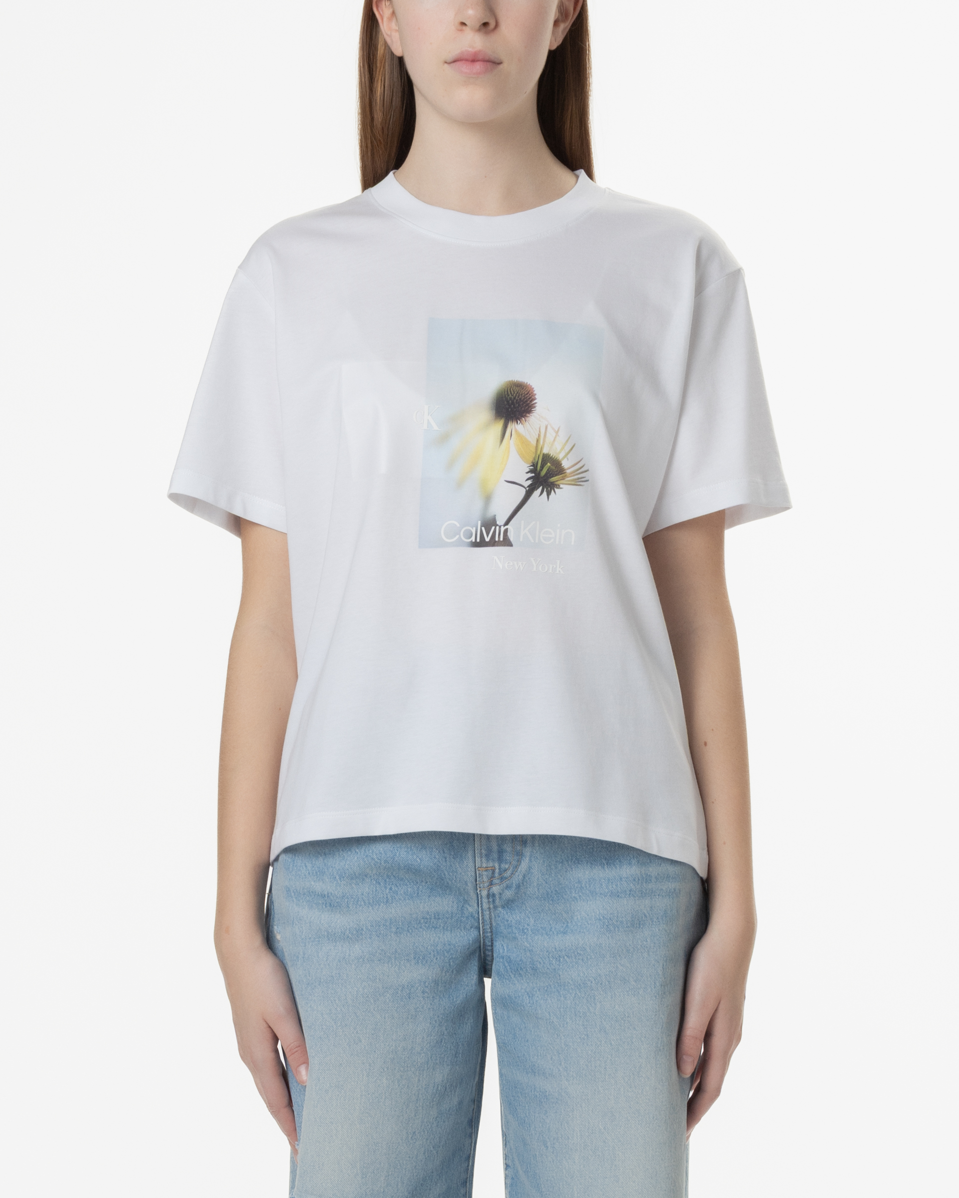 T-shirt Calvin Klein Jeans J20J225530 Branco