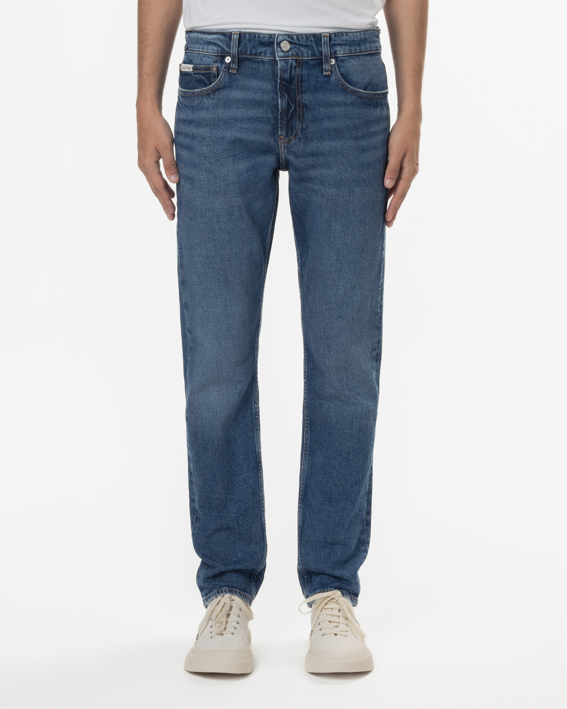 Calças de ganga Calvin Klein Jeans J30J327456 Azul