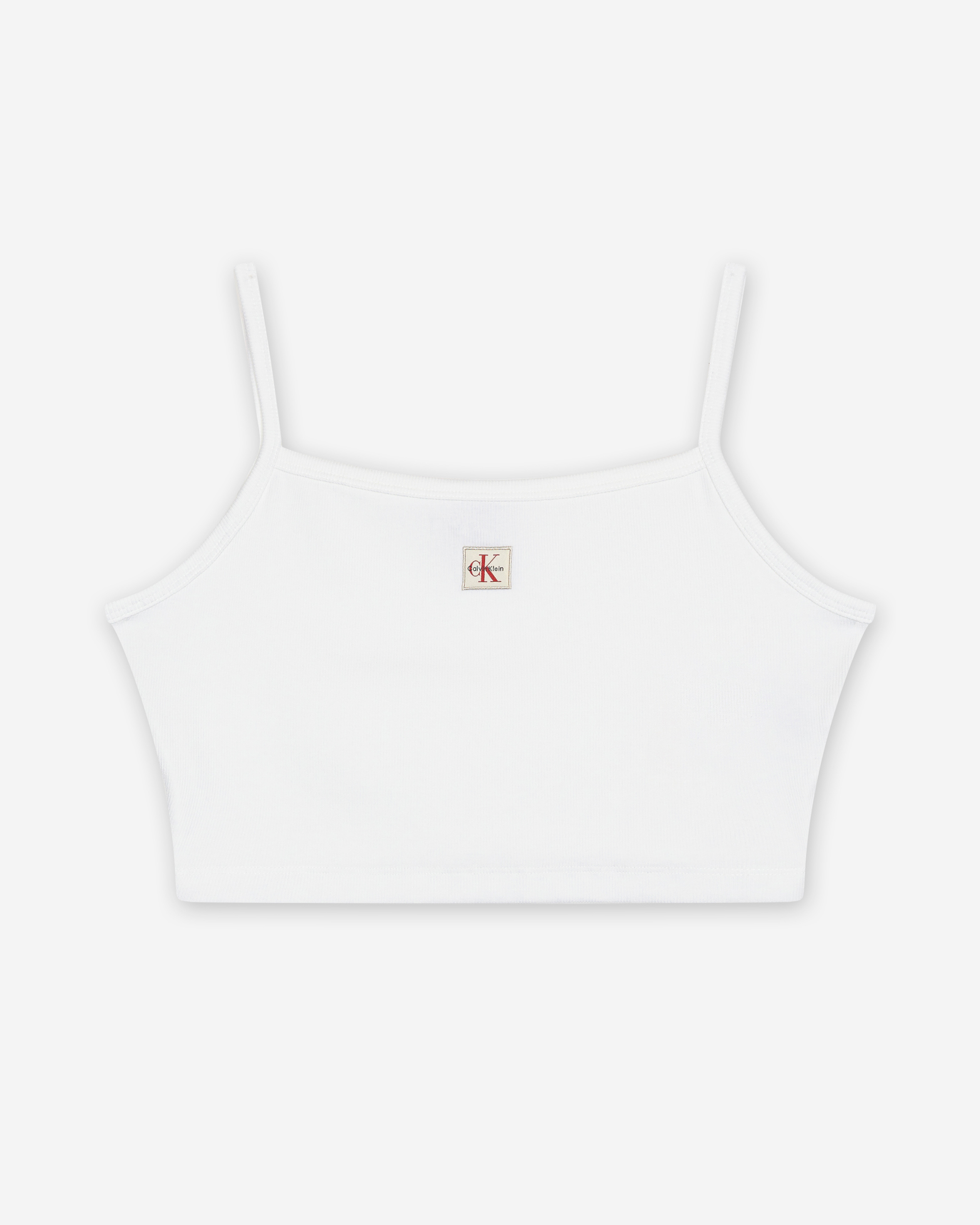 Top Cropped Calvin Klein Jeans LV047F221G Branco