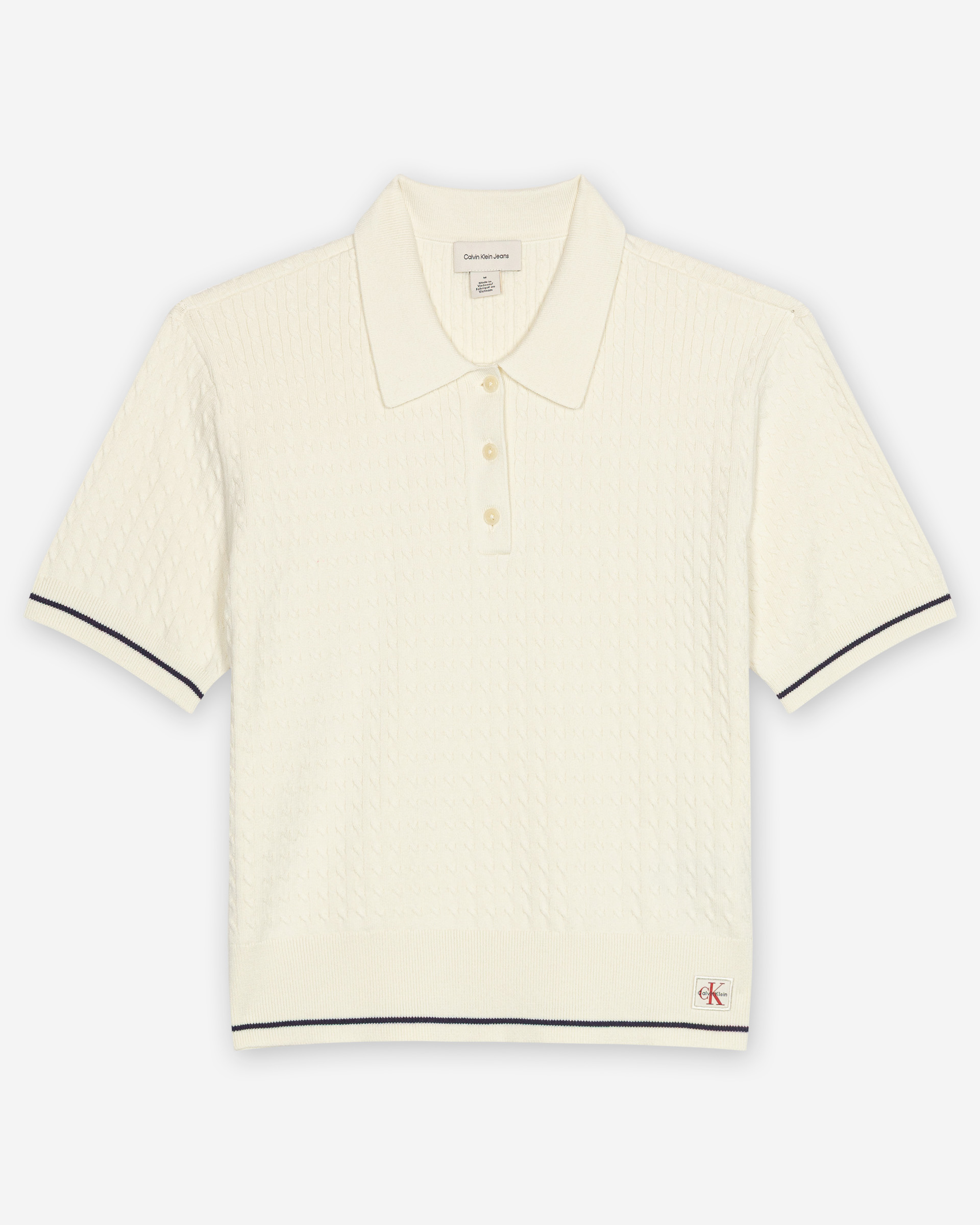 Polo Calvin Klein Jeans LV047F320G Branco