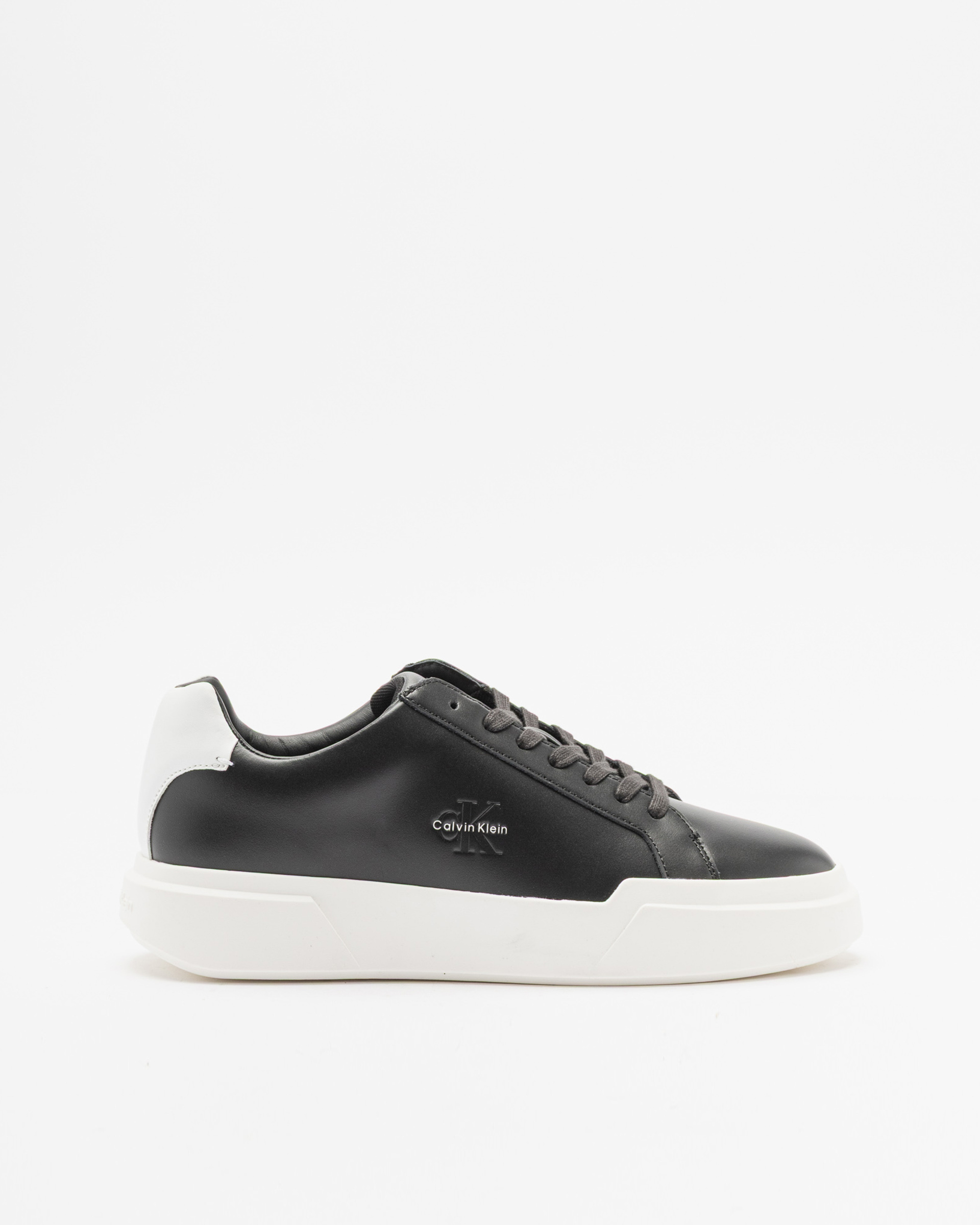 Sapatilhas Calvin Klein Chunky Cupsole Lace Up Lth Preto