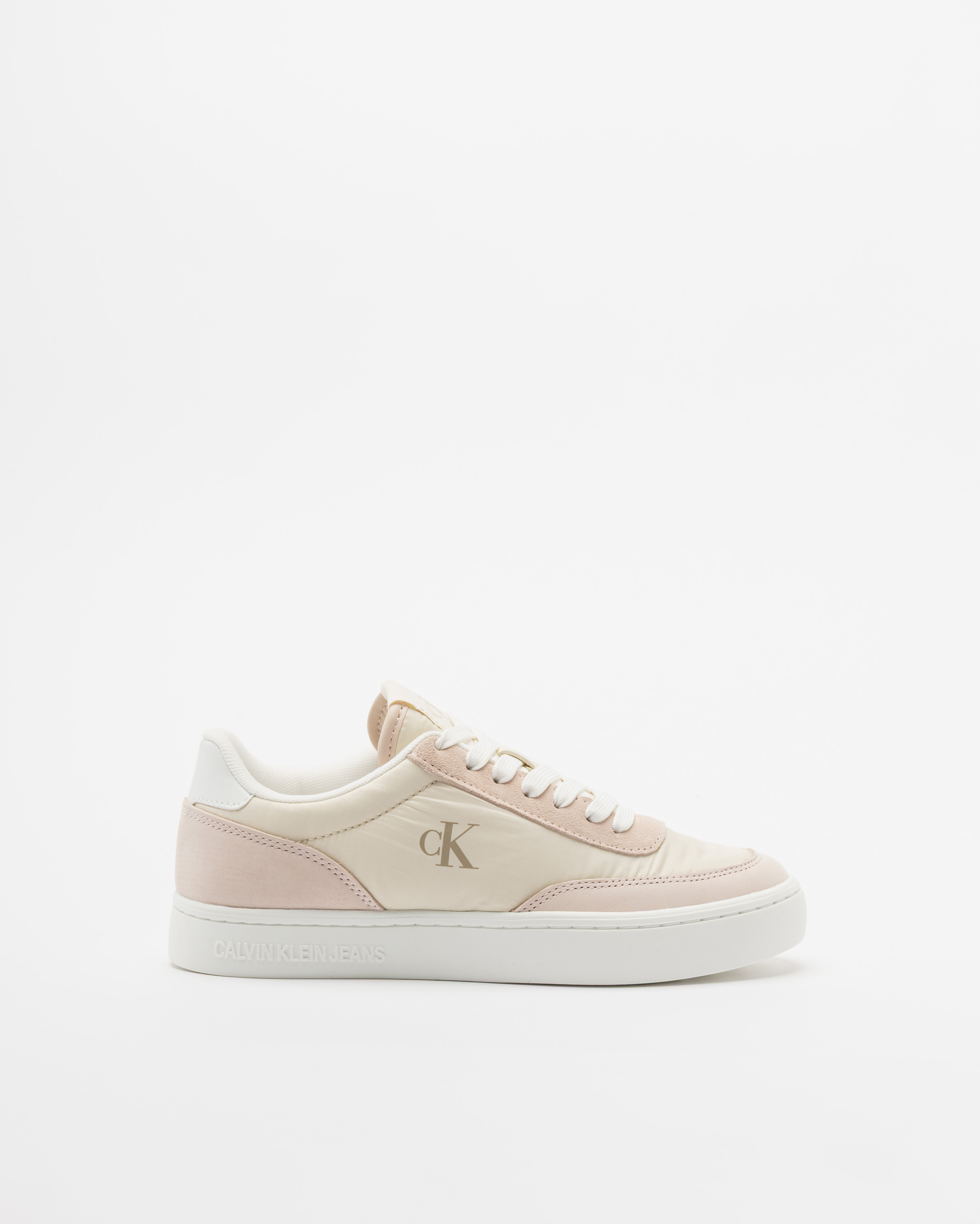 Sapatilhas Calvin Klein Jeans Classic Cupsole Mix Bege