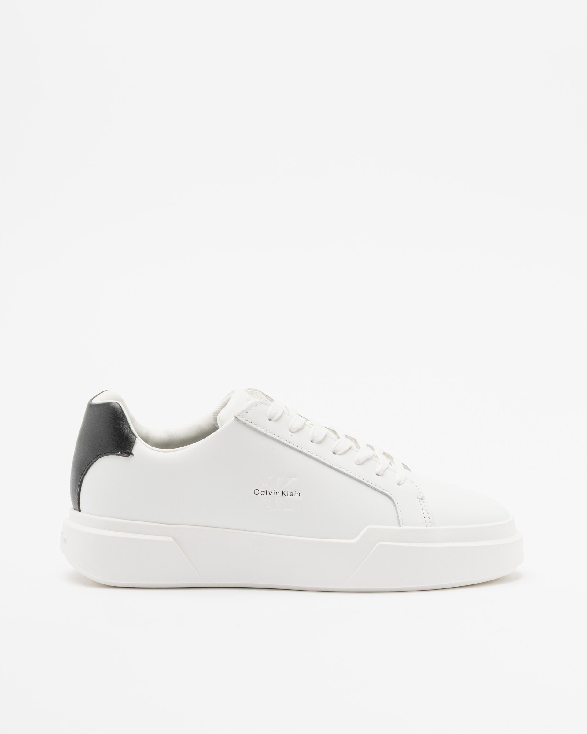 Sapatilhas brancas Calvin Klein Chunky Cupsole Laceup Branco