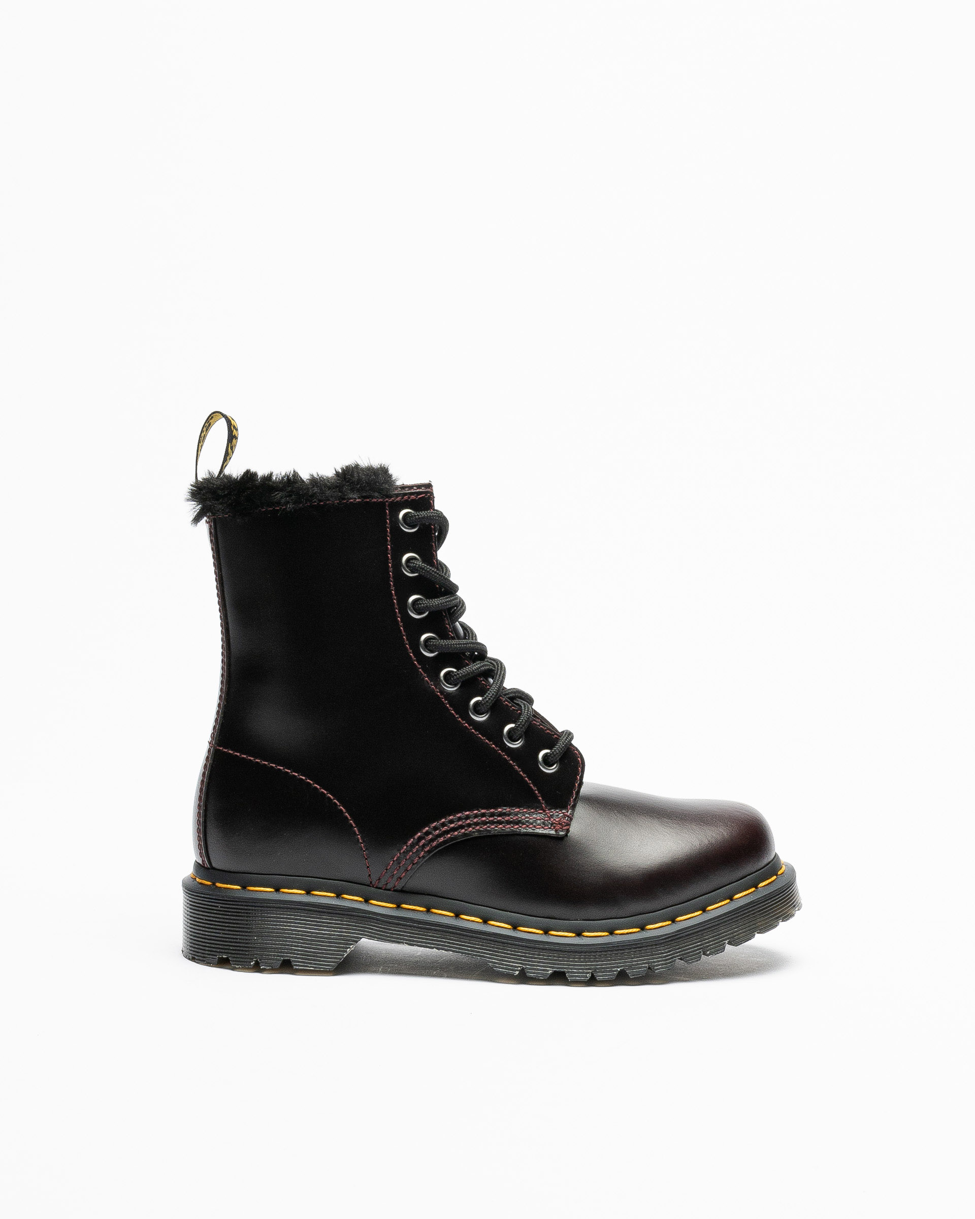 Combat boots Dr Martens 1460 Serena Bordô