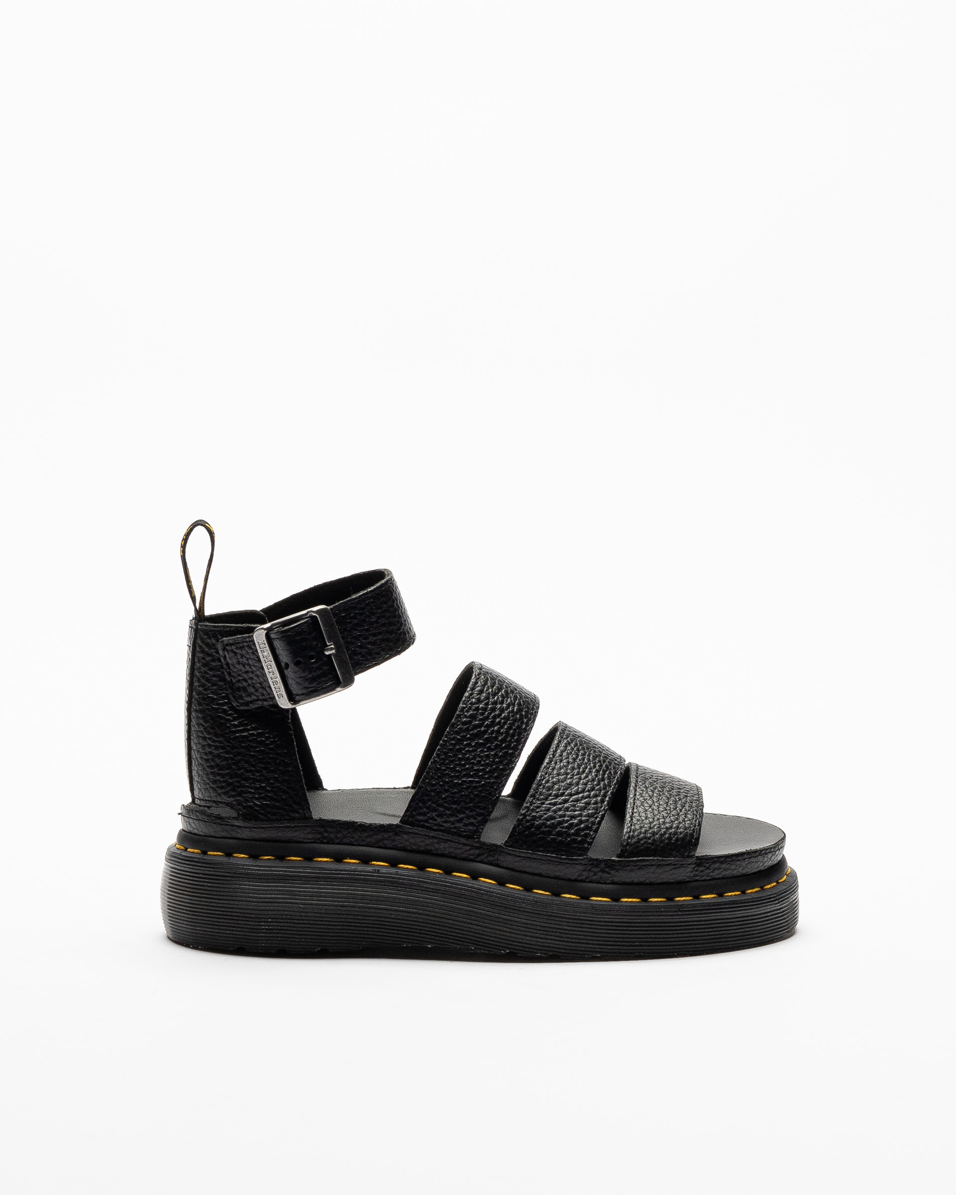 Sandálias de plataforma Dr Martens Clarissa II Quad Preto
