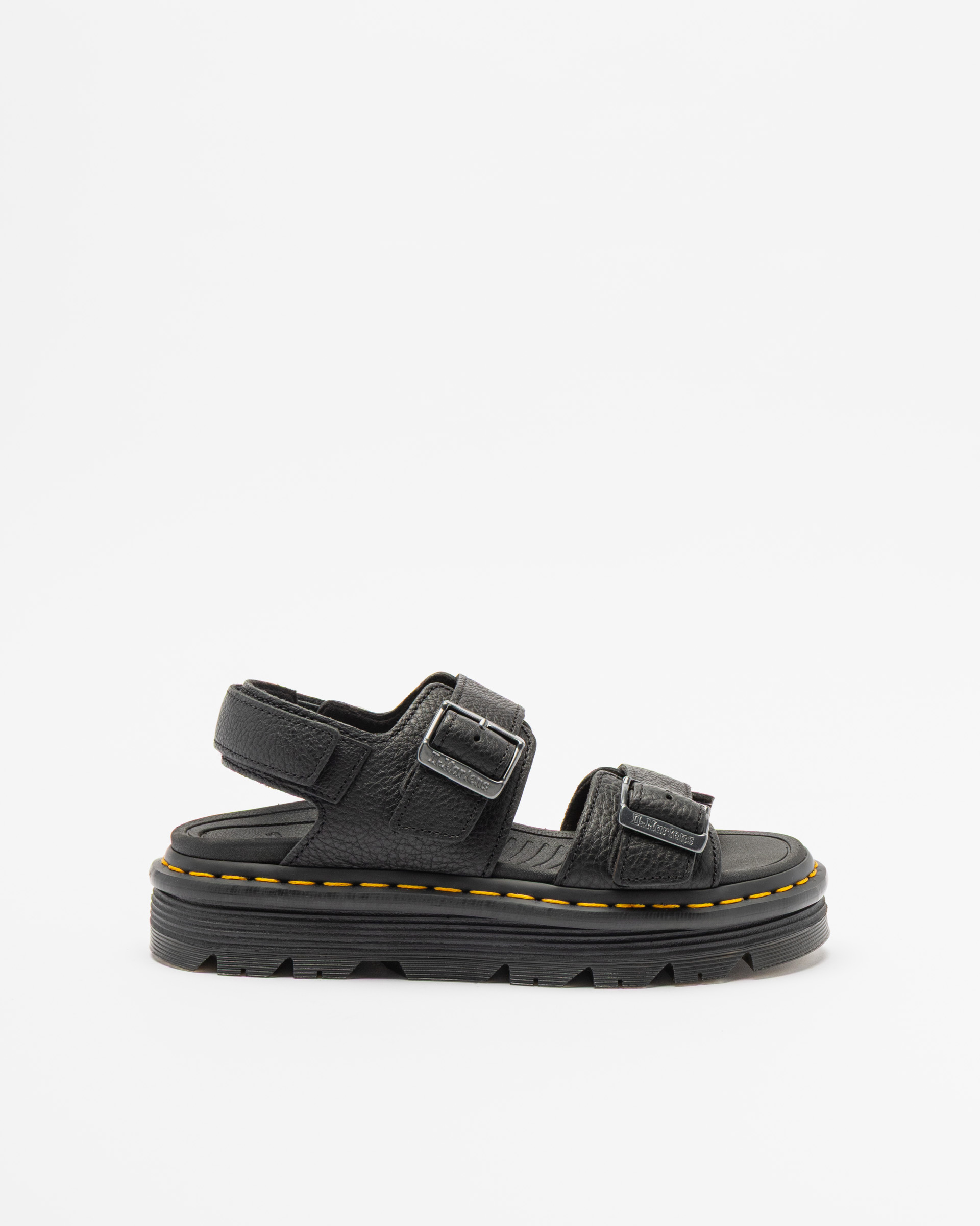 Sandálias de plataforma Dr Martens ZEBZAG SANDAL Preto