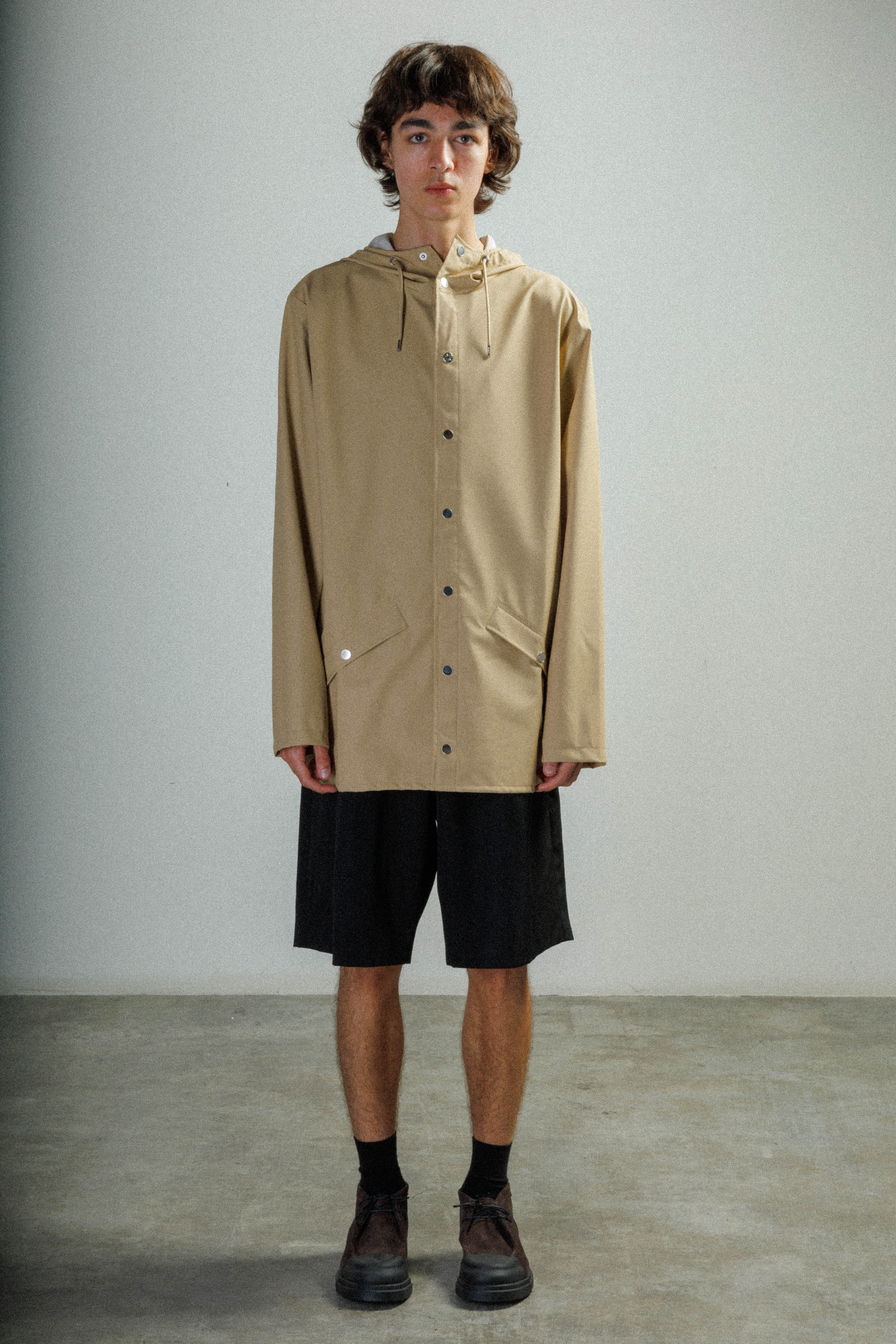 Parka impermeável Rains 12010 Bege