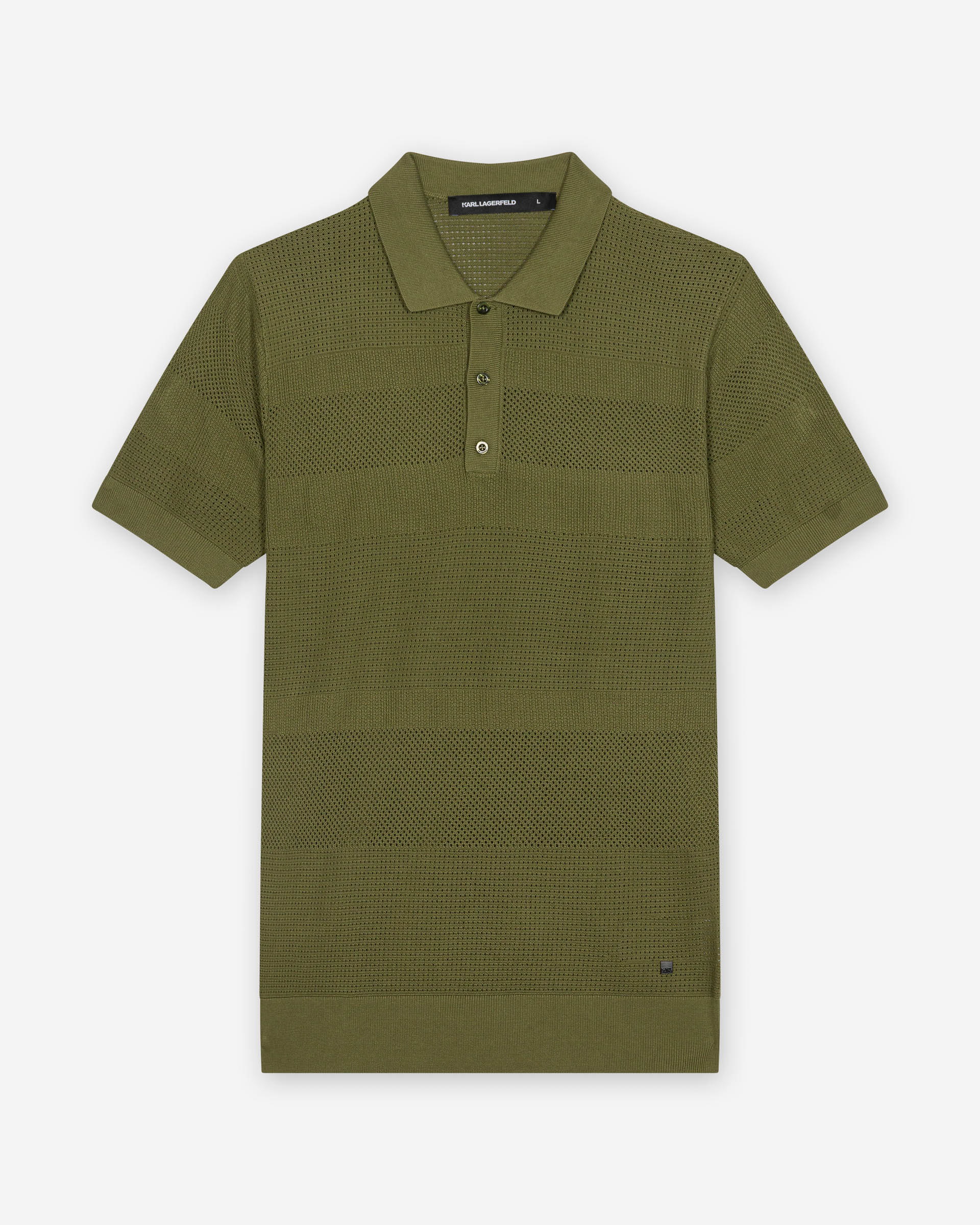 Polo de malha Karl Lagerfeld 655009 Verde